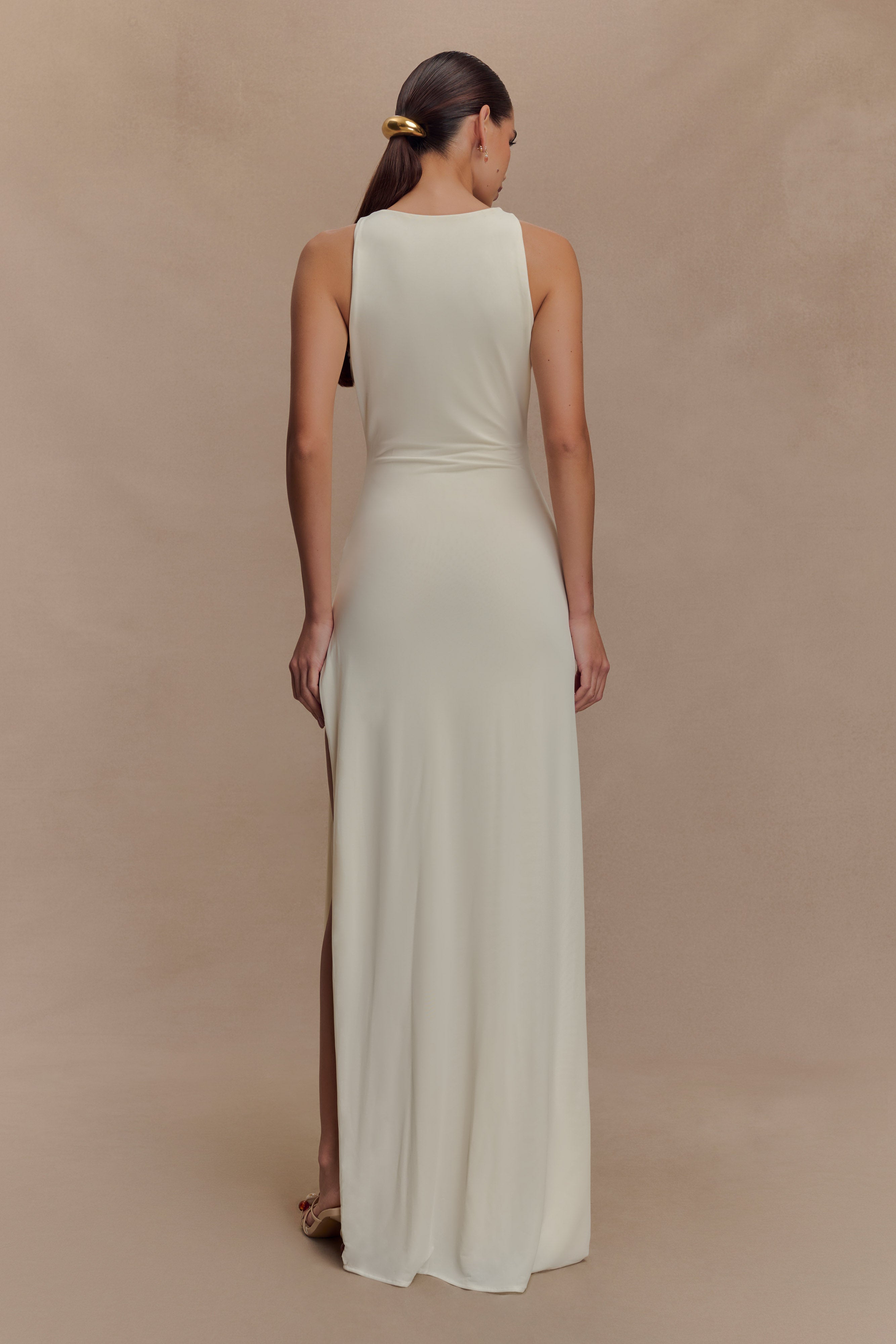 Kaiden Slinky Beaded Maxi Dress
