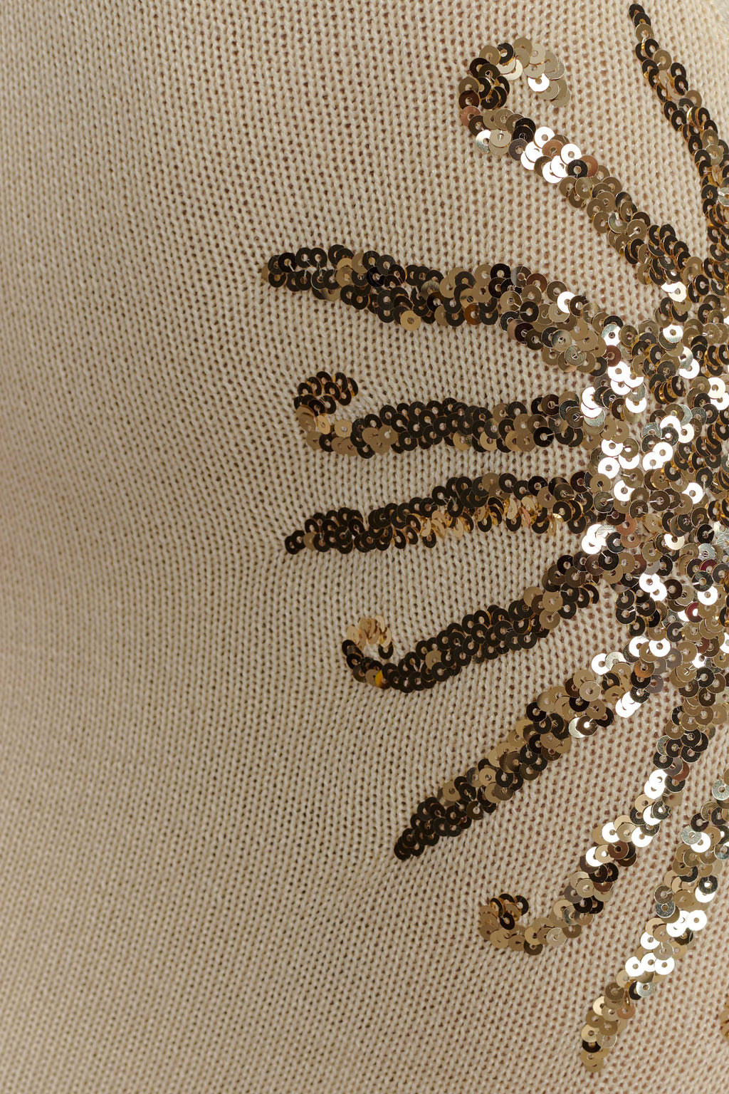 Ellington Knit Maxi Dress With Sequin in Ivory – Chic&Drifts