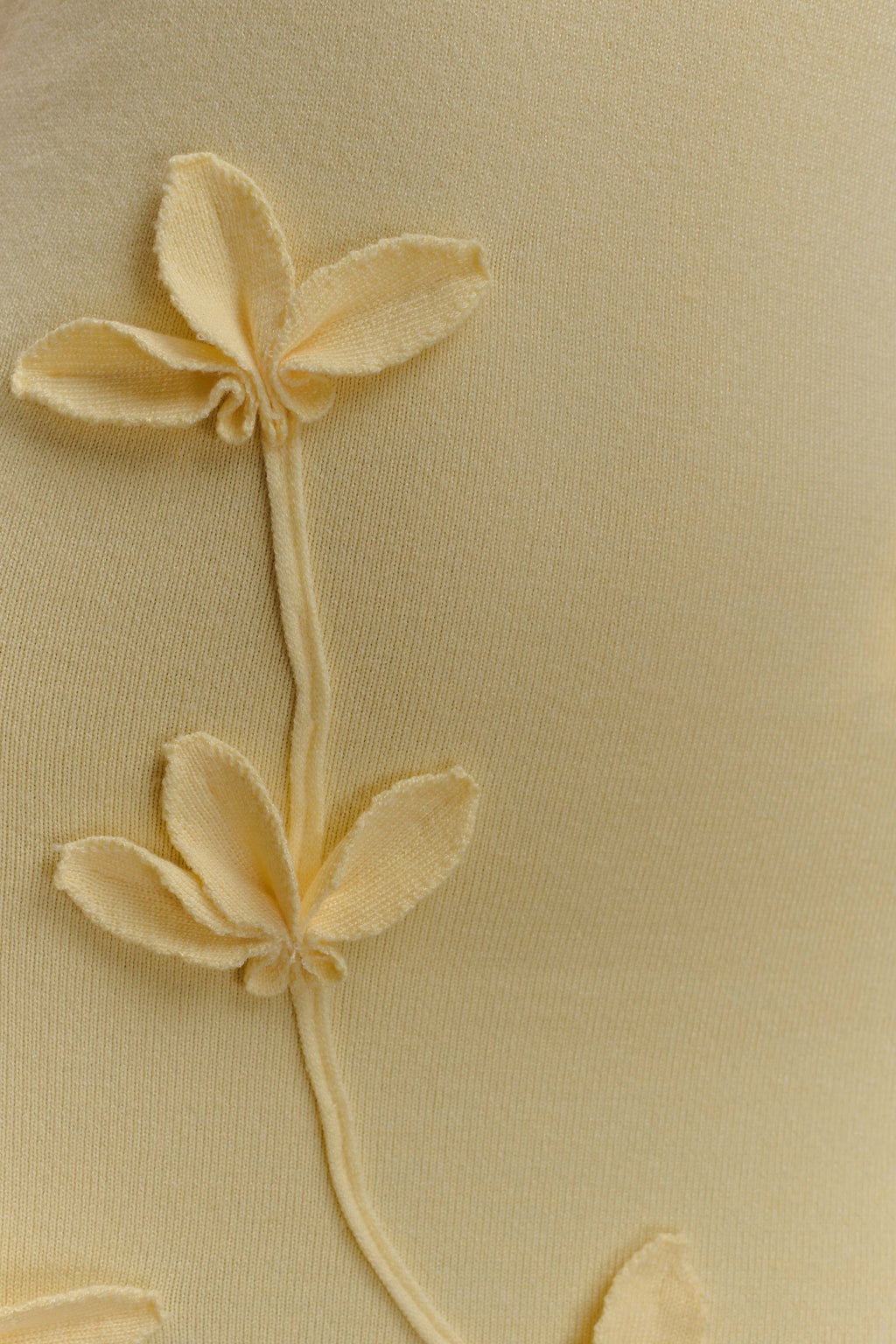 Wynn Floral Knit Midi Dress in Lemon – Chic&Drifts