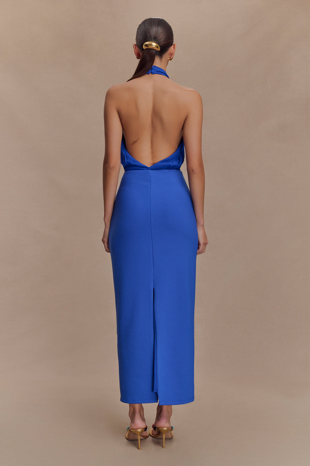 Mierah Halter Midi Dress
