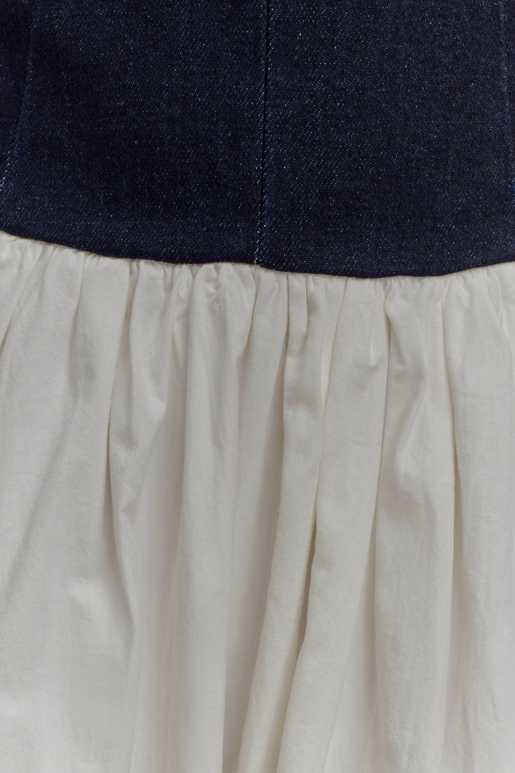 Ashwin Denim Cotton Midi Dress in Indigo Blue – Chic&Drifts