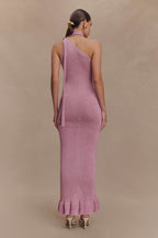 Celestino Floral Metallic Knit Maxi Dress in Pink – Chic&Drifts