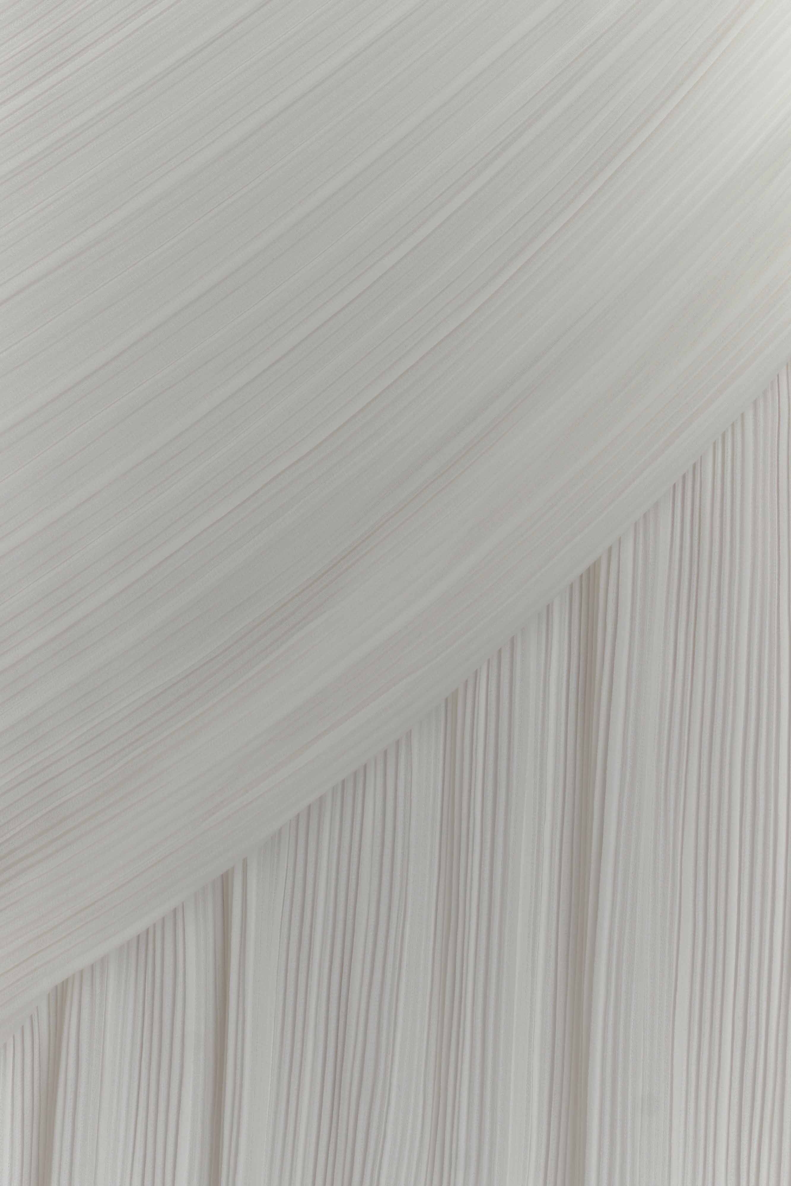 Tamara Shirred Chiffon Midi Dress