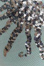 Ellington Knit Maxi Dress With Sequin in Lagoon – Chic&Drifts