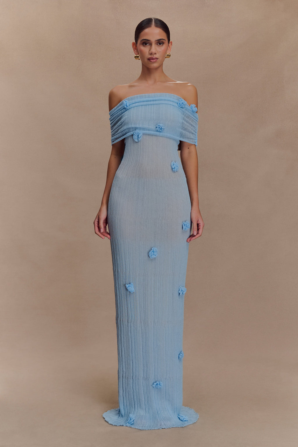 Brynn Orchid Knit Maxi Dress
