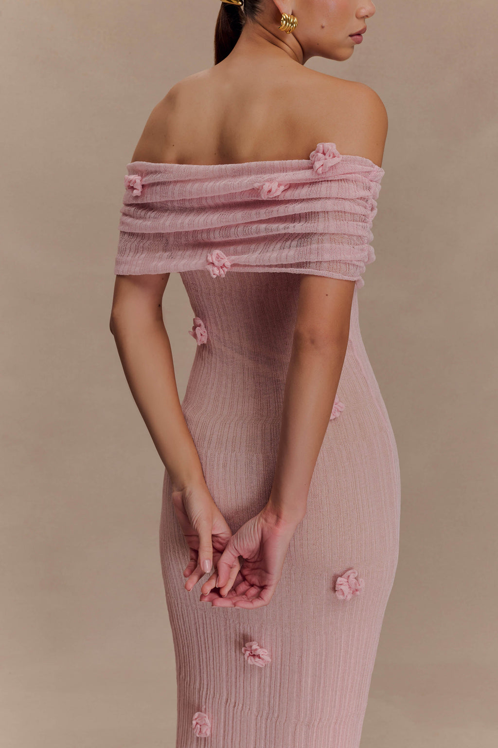 Brynn Orchid Knit Maxi Dress