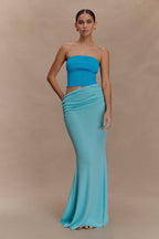 Jasiel Strapless Knit Maxi Dress in Black – Chic&Drifts