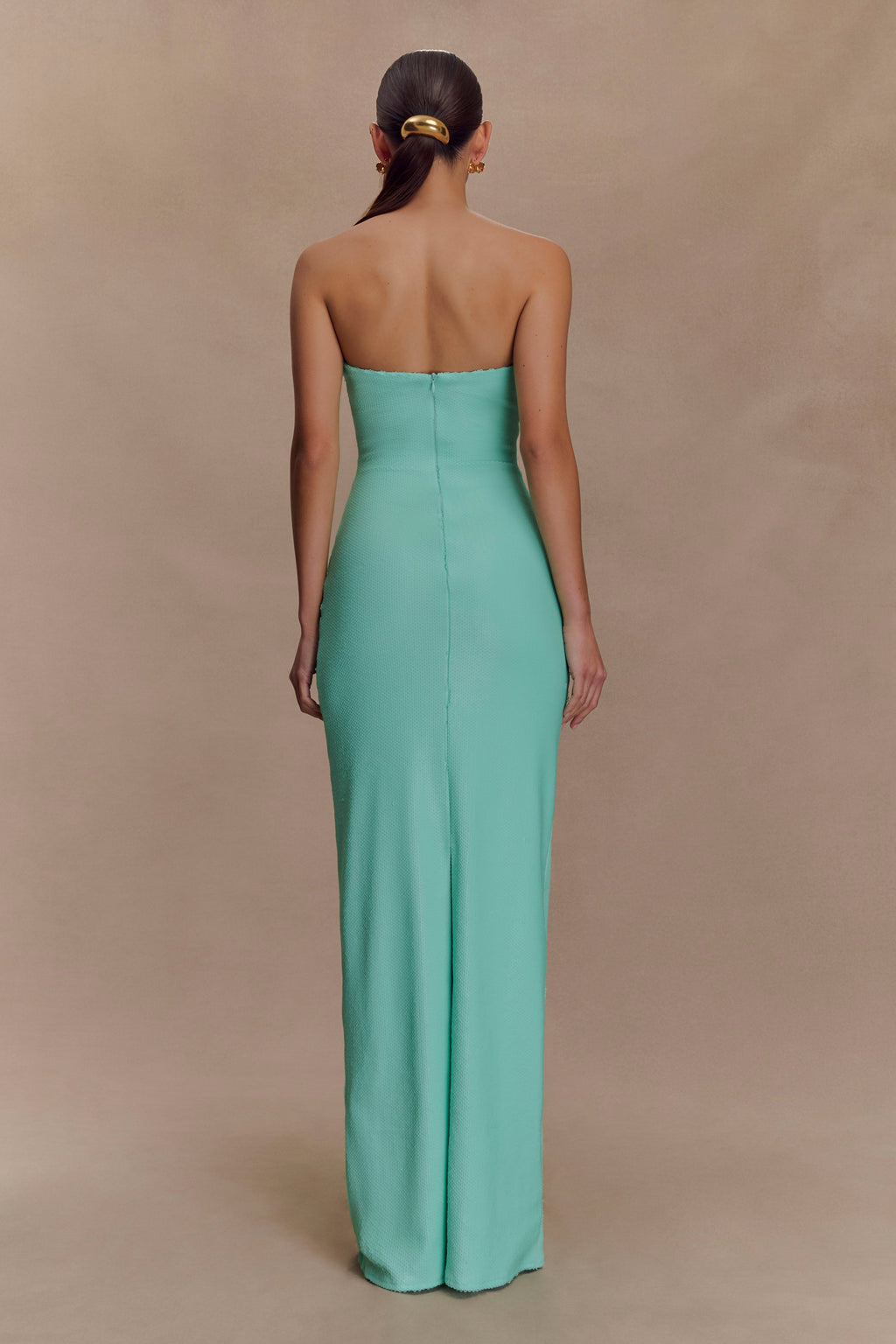 Winston Strapless Sequin Maxi Dress