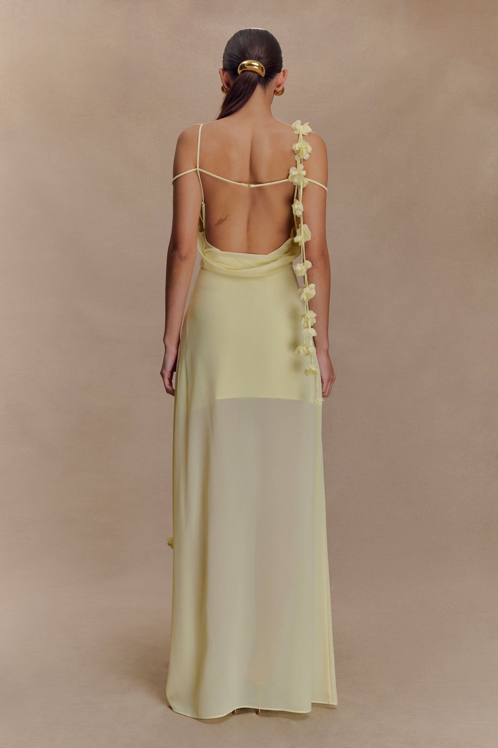 Rosalie Floral Chiffon Maxi Dress