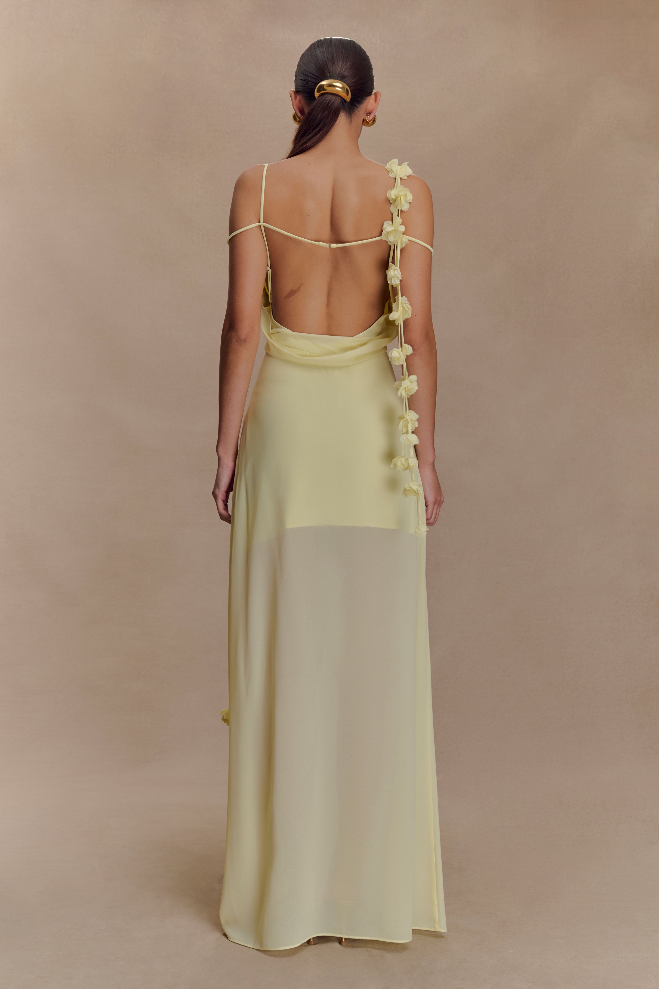 Rosalie Floral Chiffon Maxi Dress