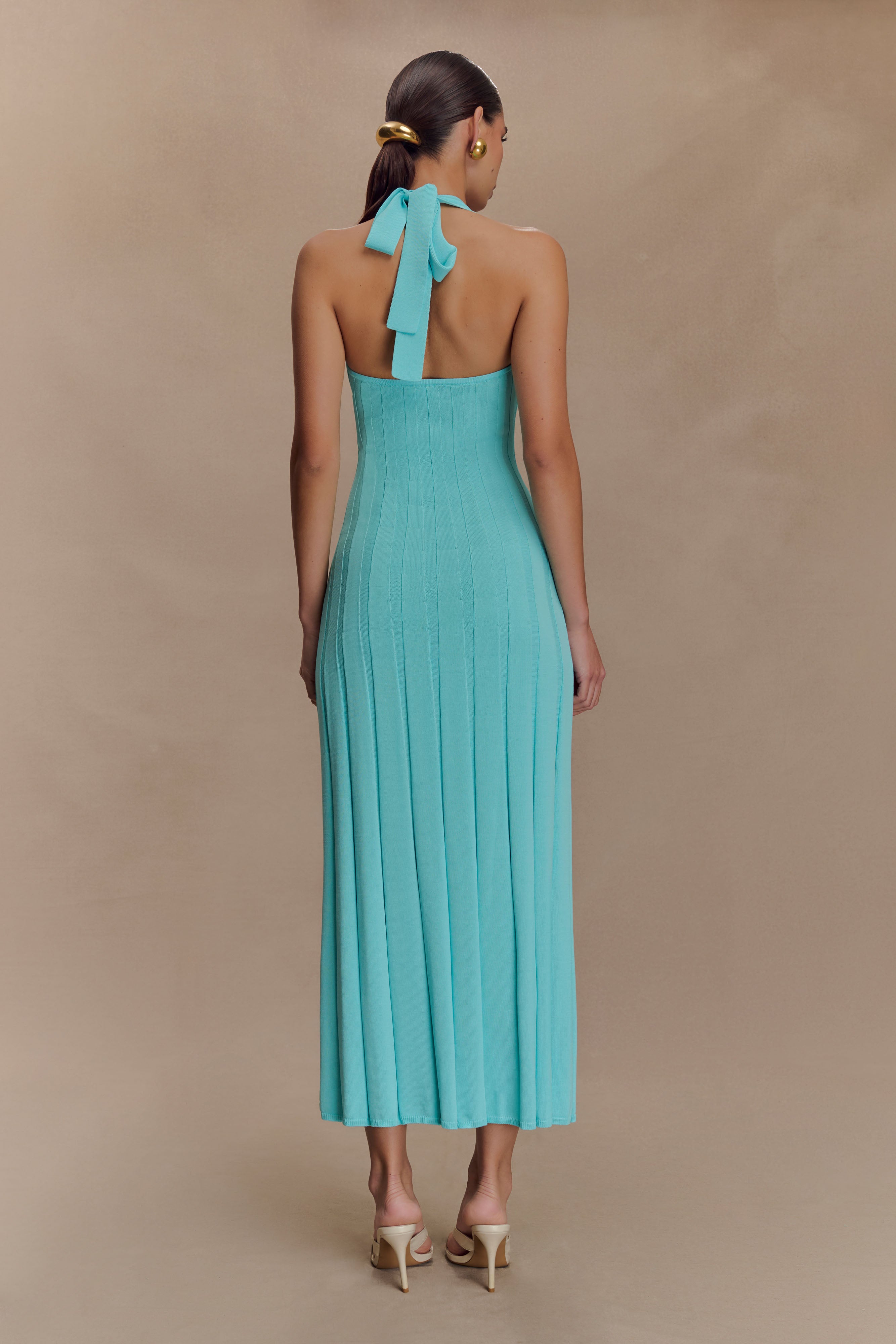 Jacqui Halter Knit Midi Dress