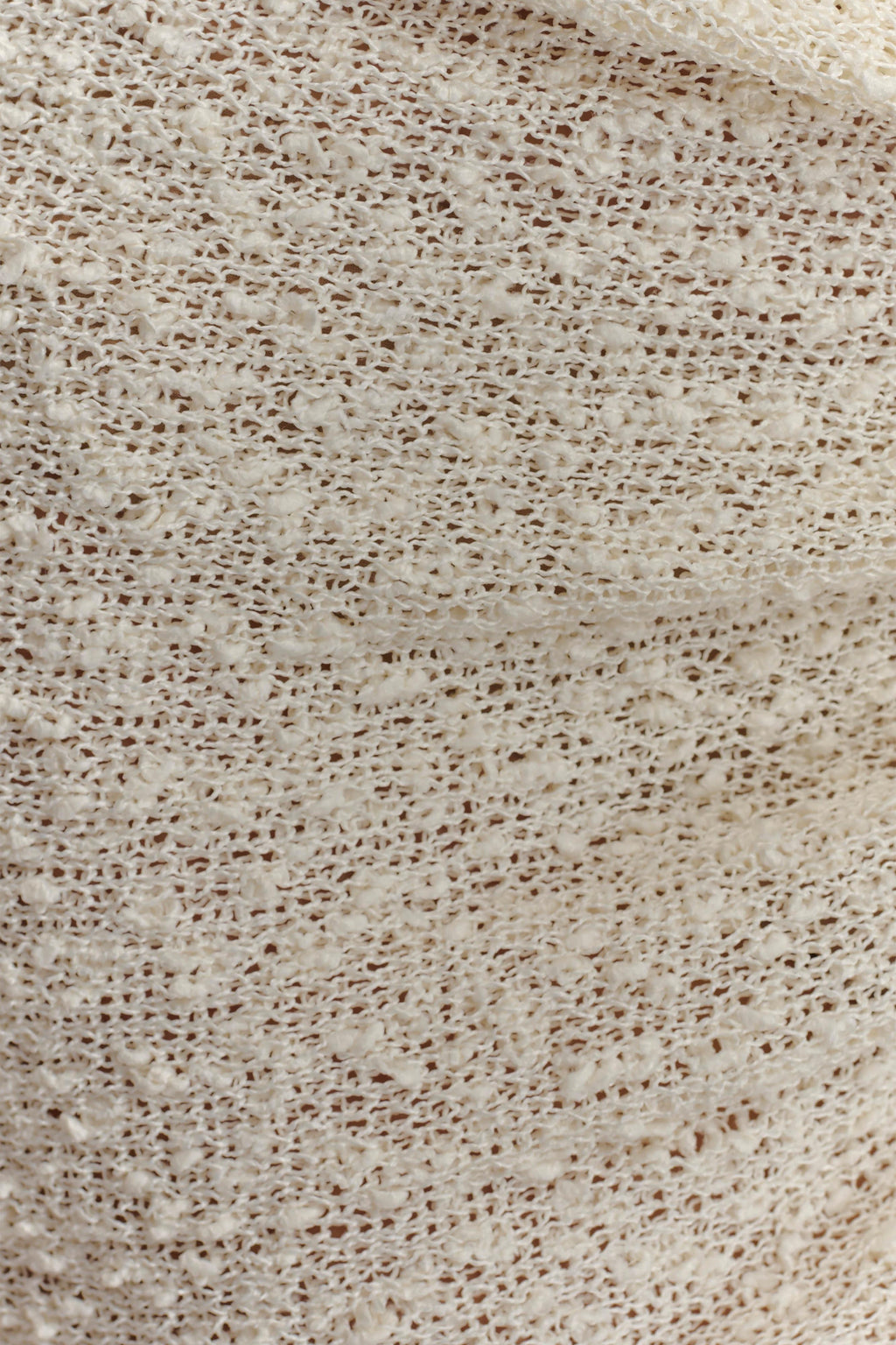 Sammy Boucle Knit Cover Up in Ivory – Chic&Drifts
