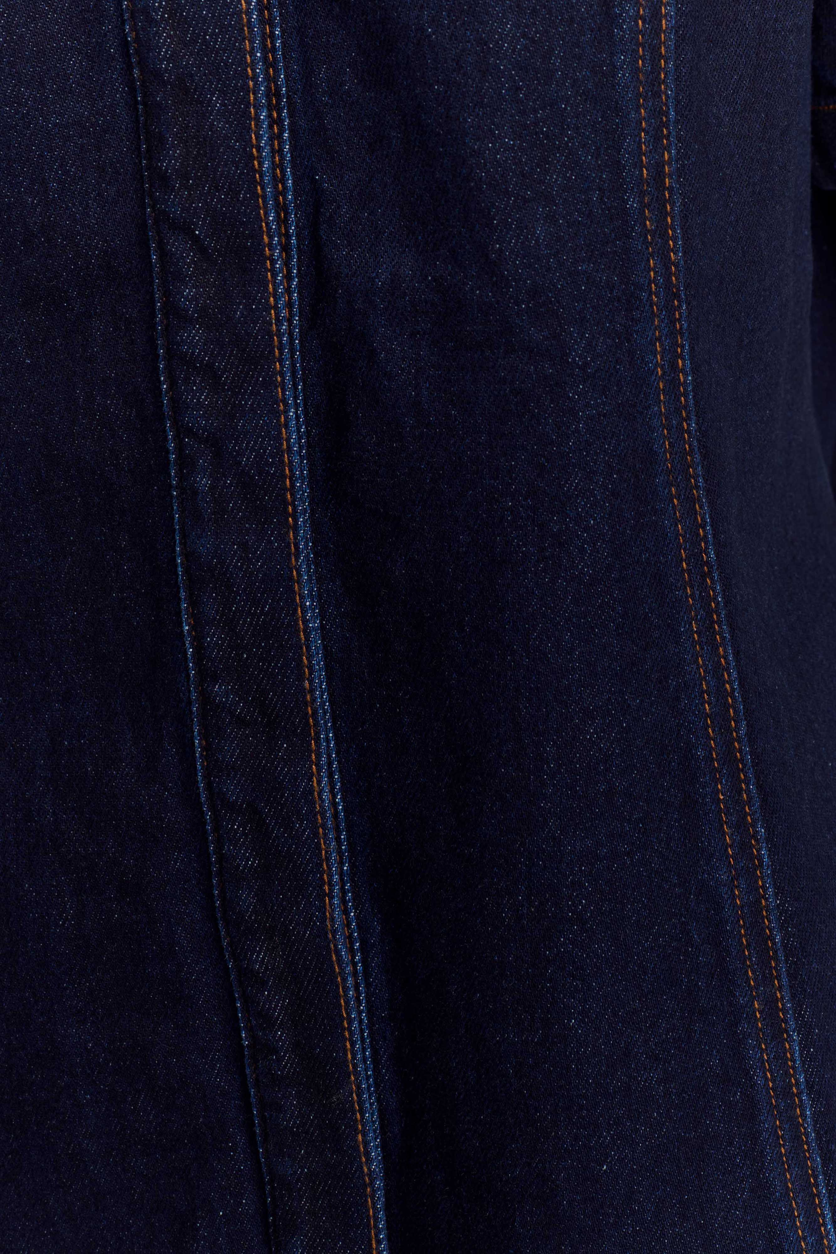Maya Oversized Denim Shirt in Indigo Blue – Chic&Drifts