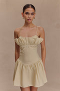 Janis Cotton Frill Mini Dress