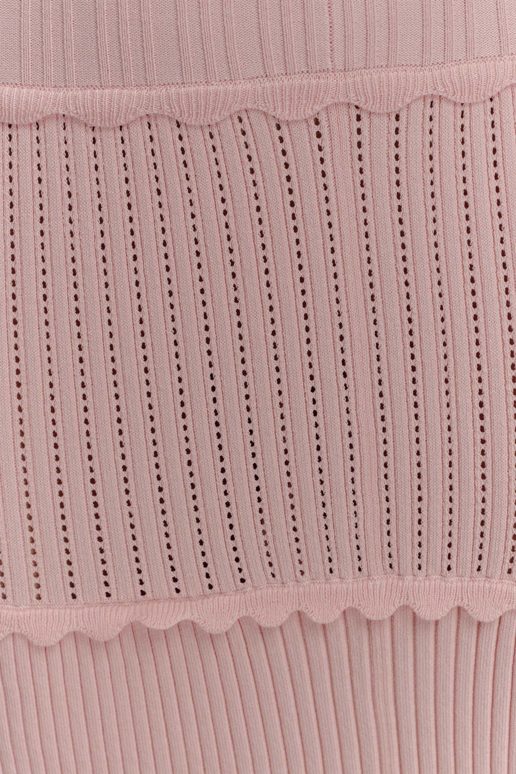 Finley Pointelle Knit Maxi Dress in Baby Pink – Chic&Drifts