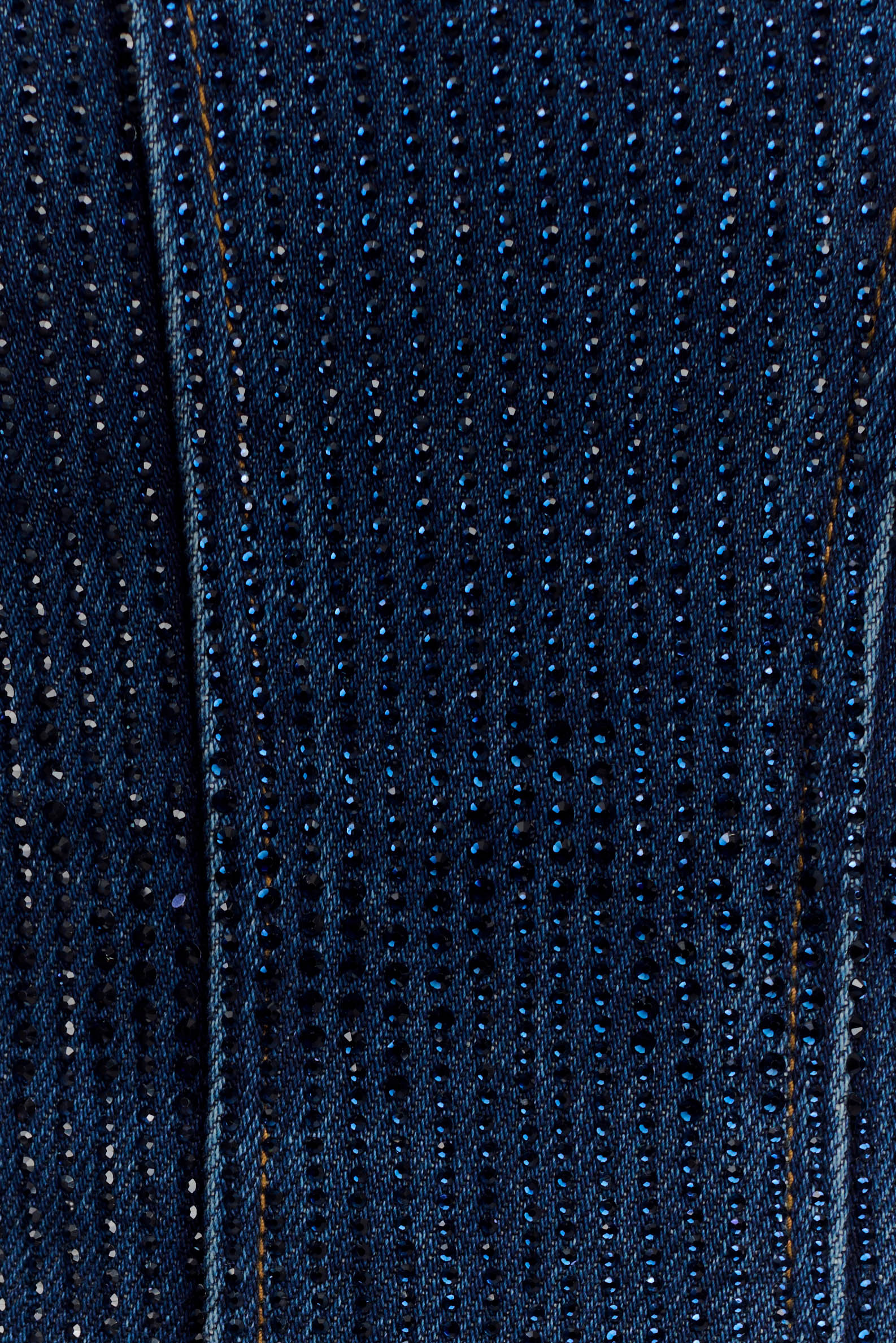Monte Strapless Diamante Denim Corset in Midnight Blue – Chic&Drifts