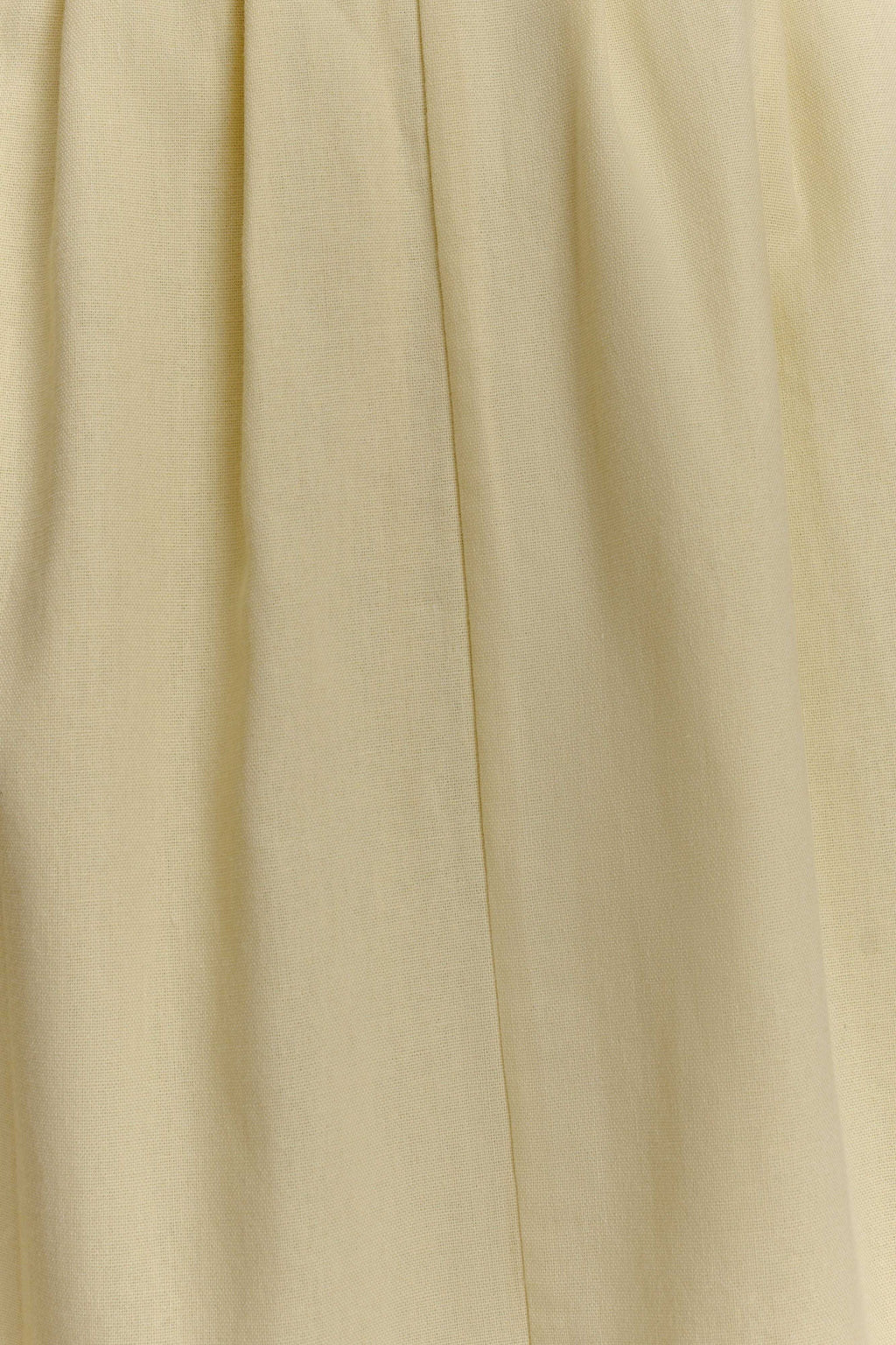 Aysha Buttoned Linen Midi Dress