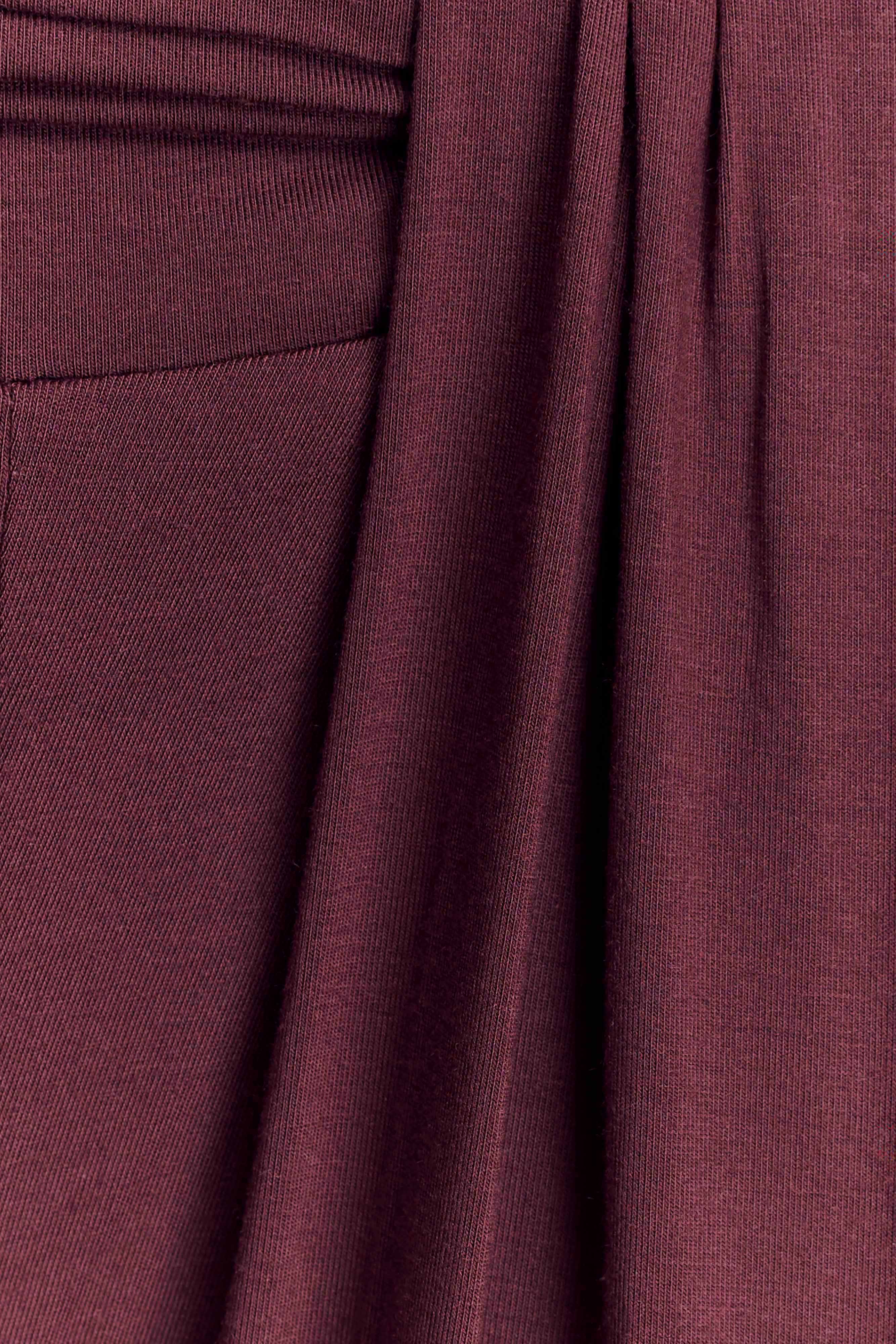 Ramona Modal Straight Leg Trouser - Mahogany