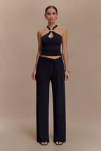 Ramona Modal Tank Top With Hardware in Black – Chic&Drifts
