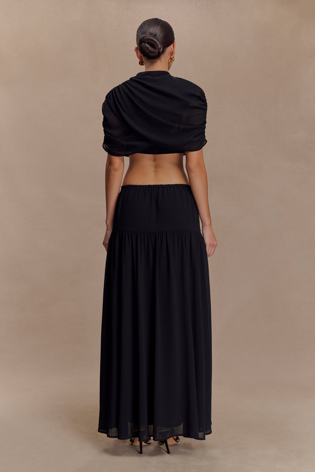 Georgina Chiffon Midi Dress