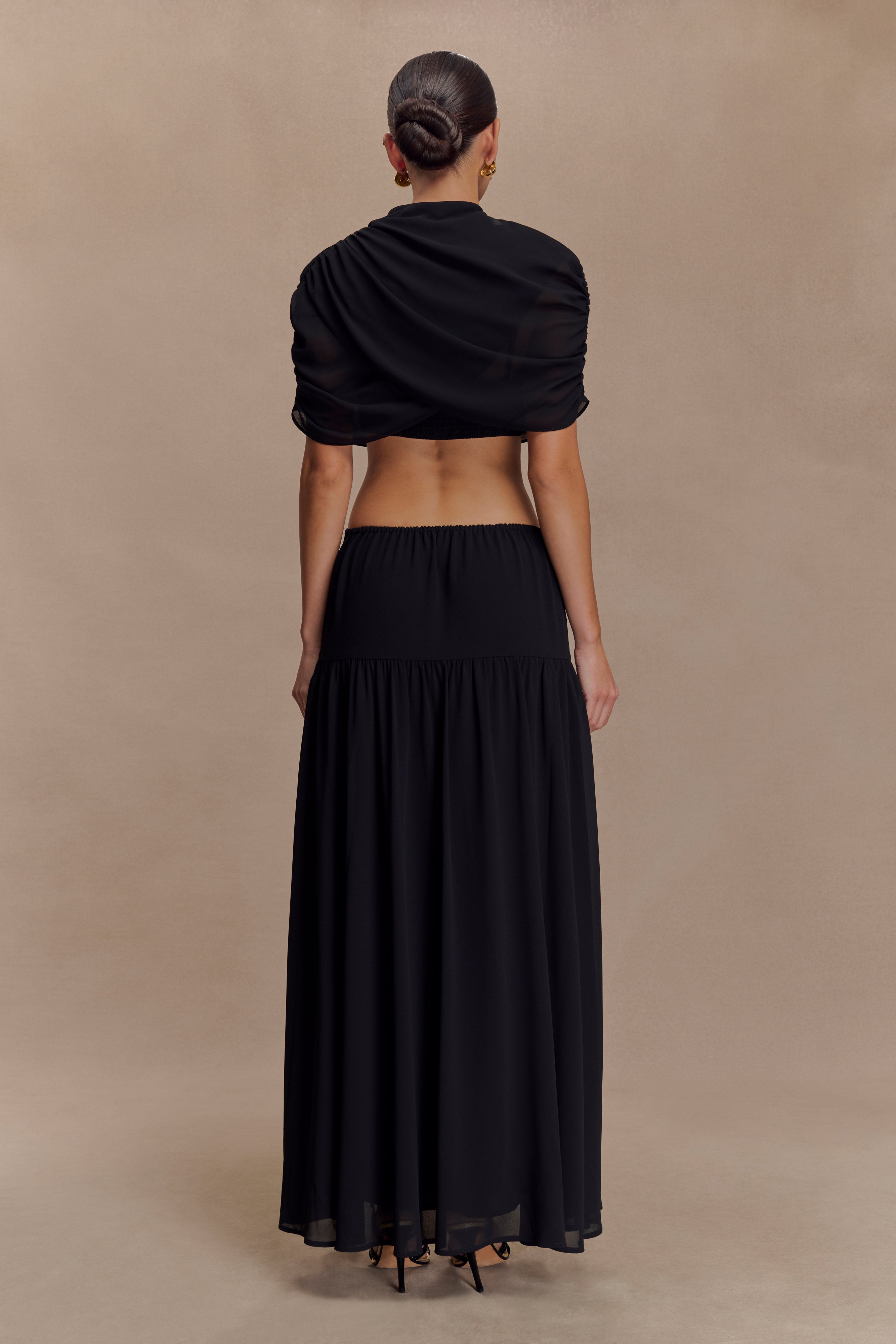 Georgina Chiffon Midi Dress