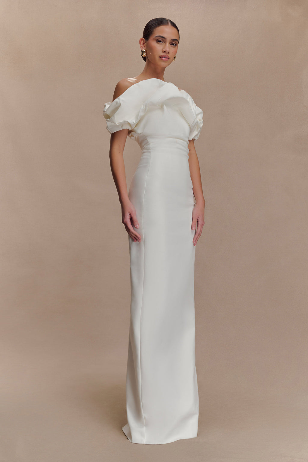 Sariya Sculptural Maxi Dress