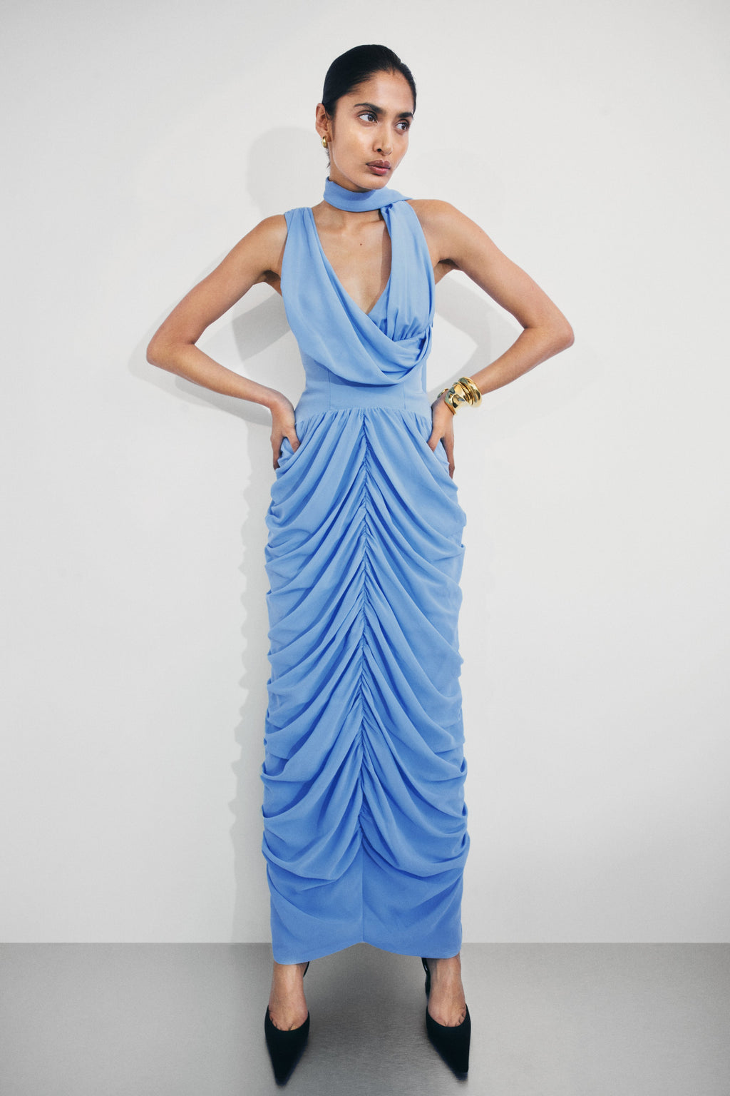 Alex Chiffon Maxi Dress