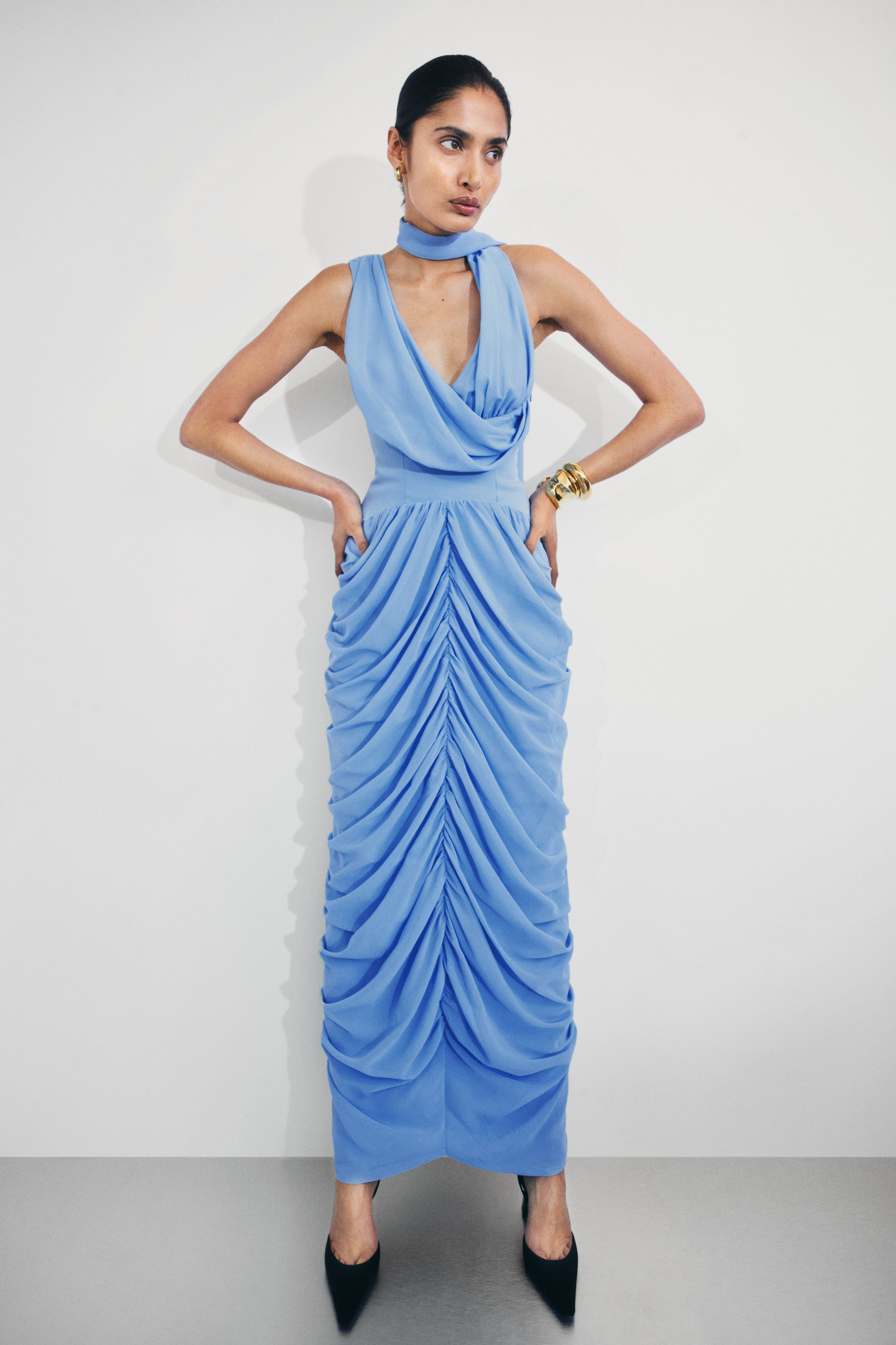Alex Chiffon Maxi Dress