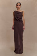 Lorieanne Draped Maxi Dress