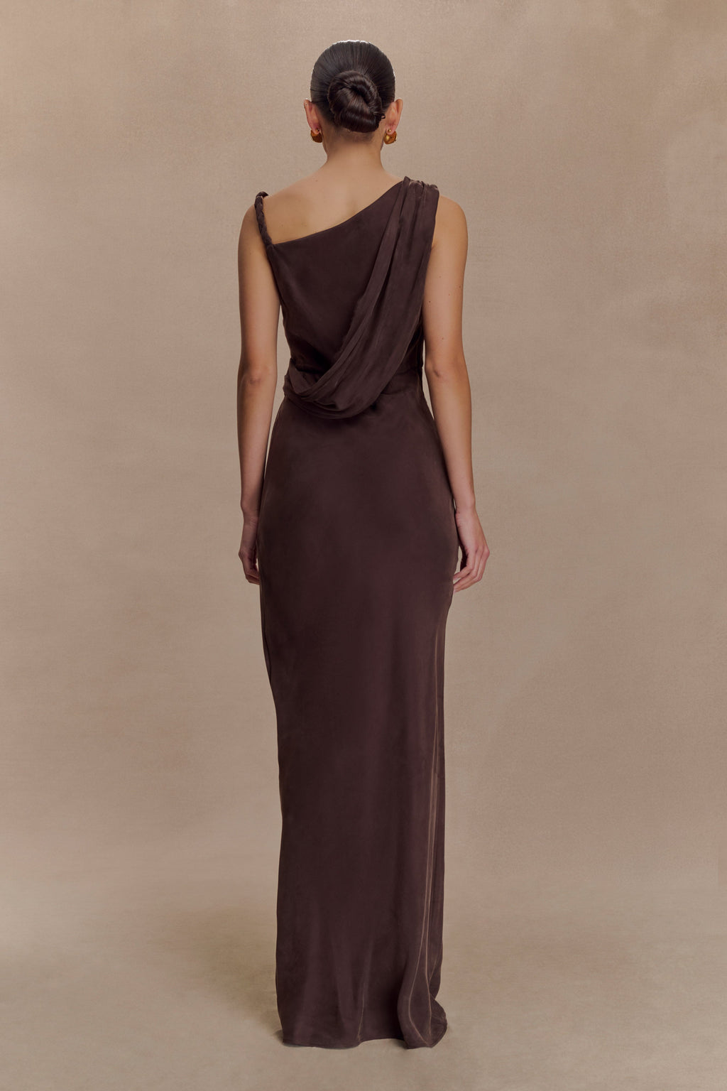 Lorieanne Draped Maxi Dress