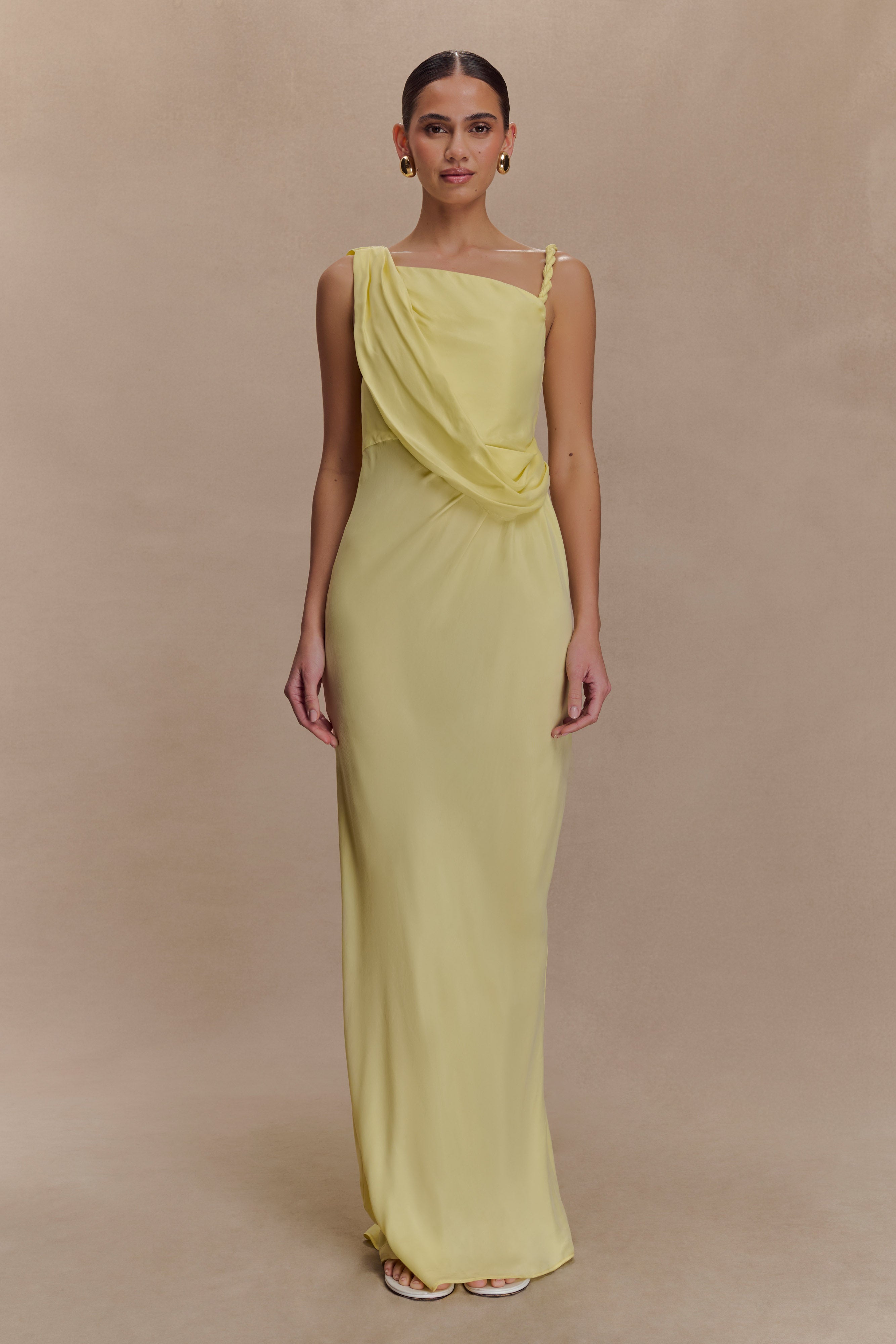Lorieanne Draped Maxi Dress