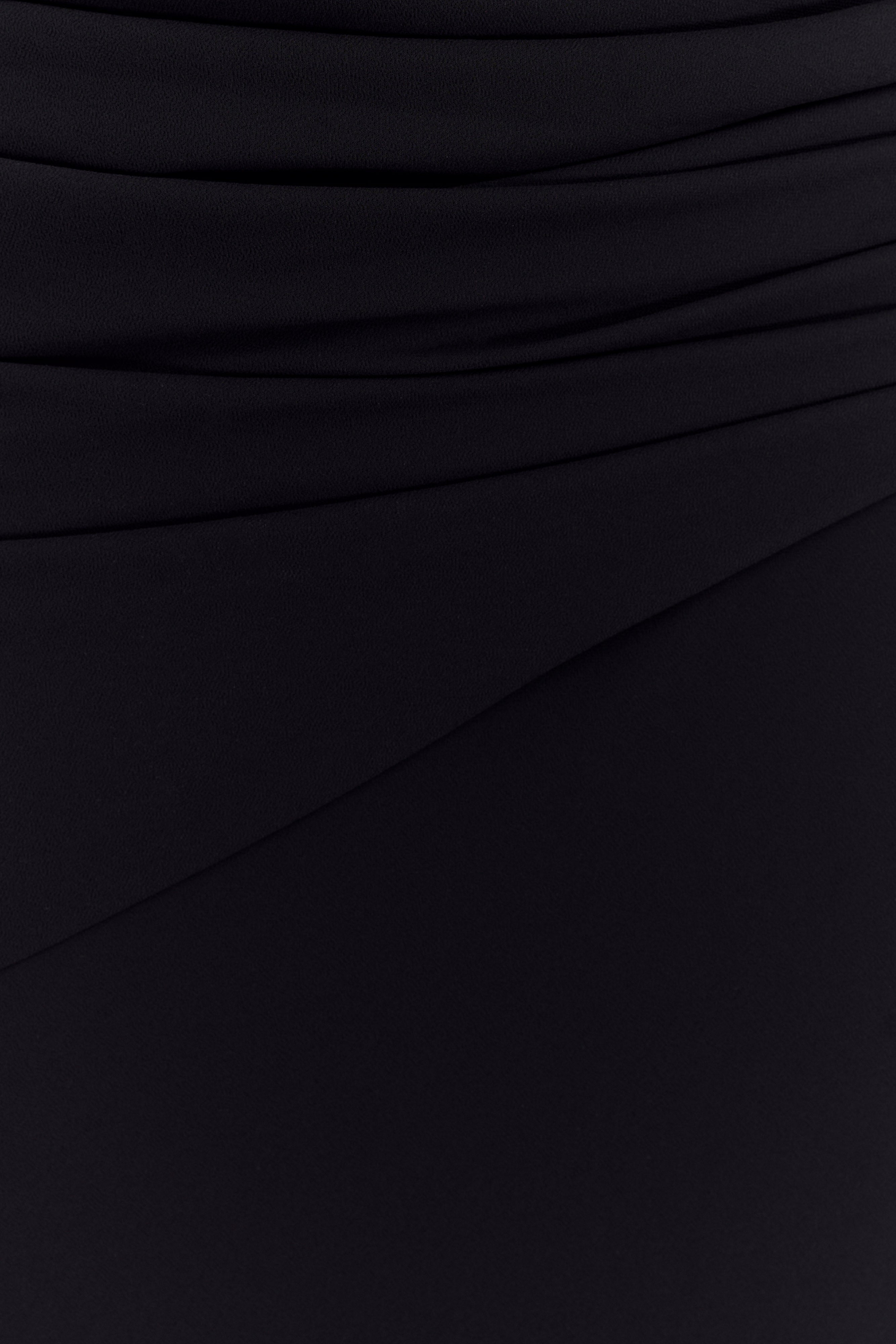Giulia Chiffon Draped Maxi Dress
