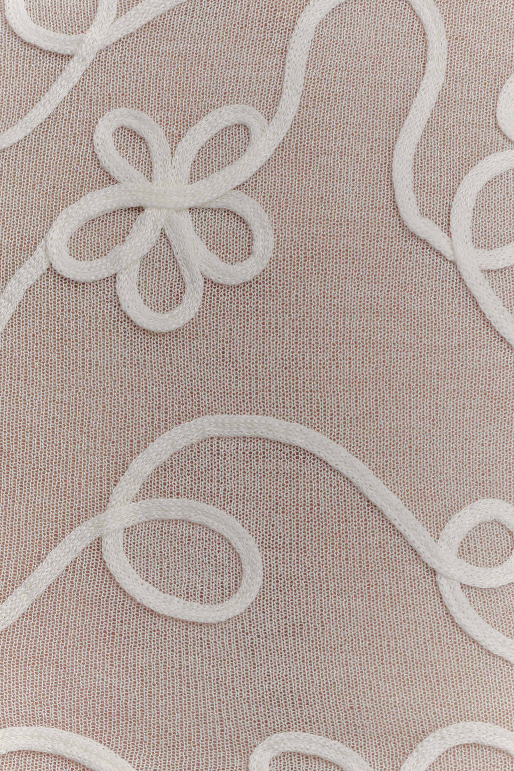 Omari Embroidery Long Sleeve Knit Top in Ivory – Chic&Drifts