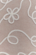 Omari Embroidery Long Sleeve Knit Top in Ivory – Chic&Drifts