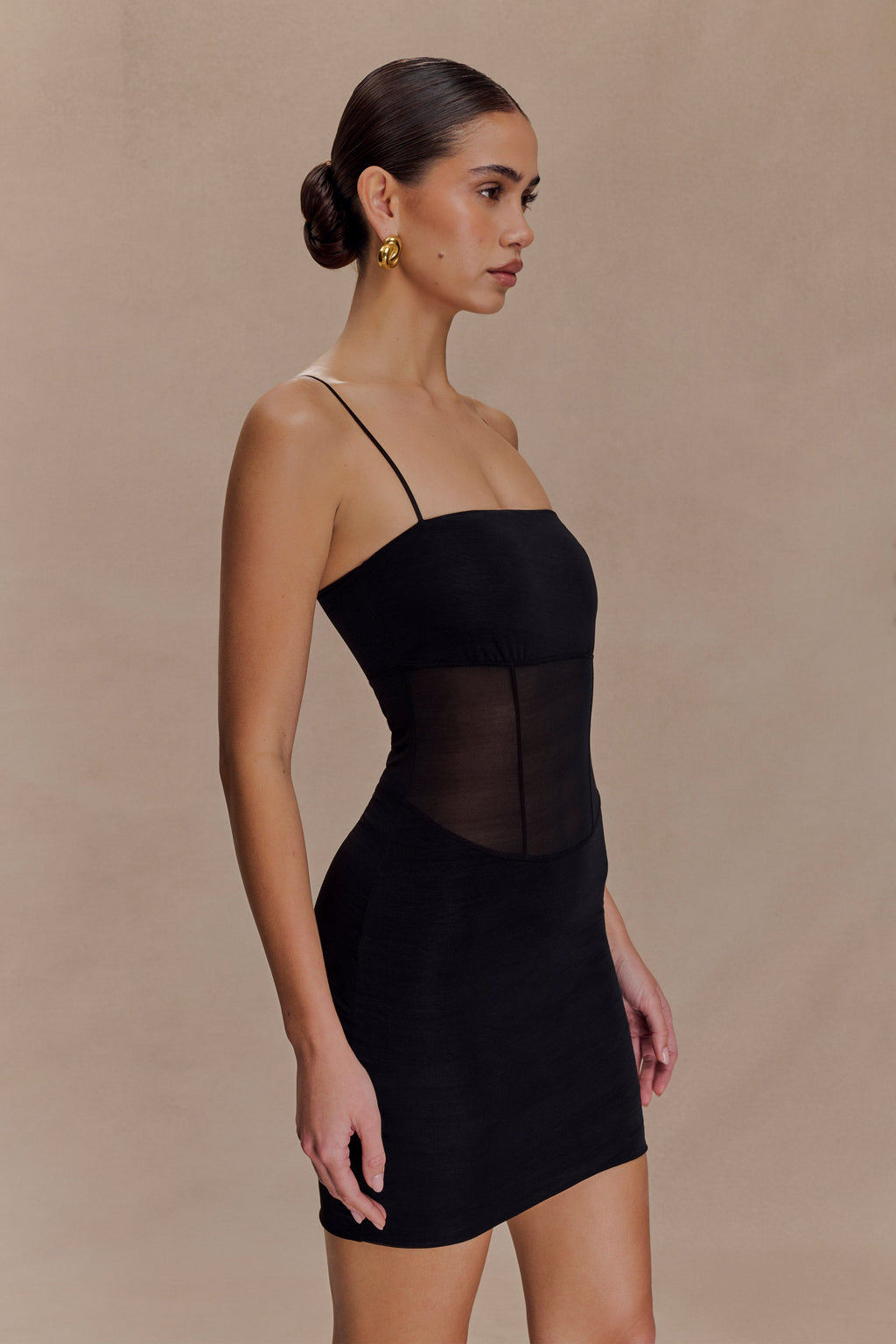 Maryk Mesh Mini Dress