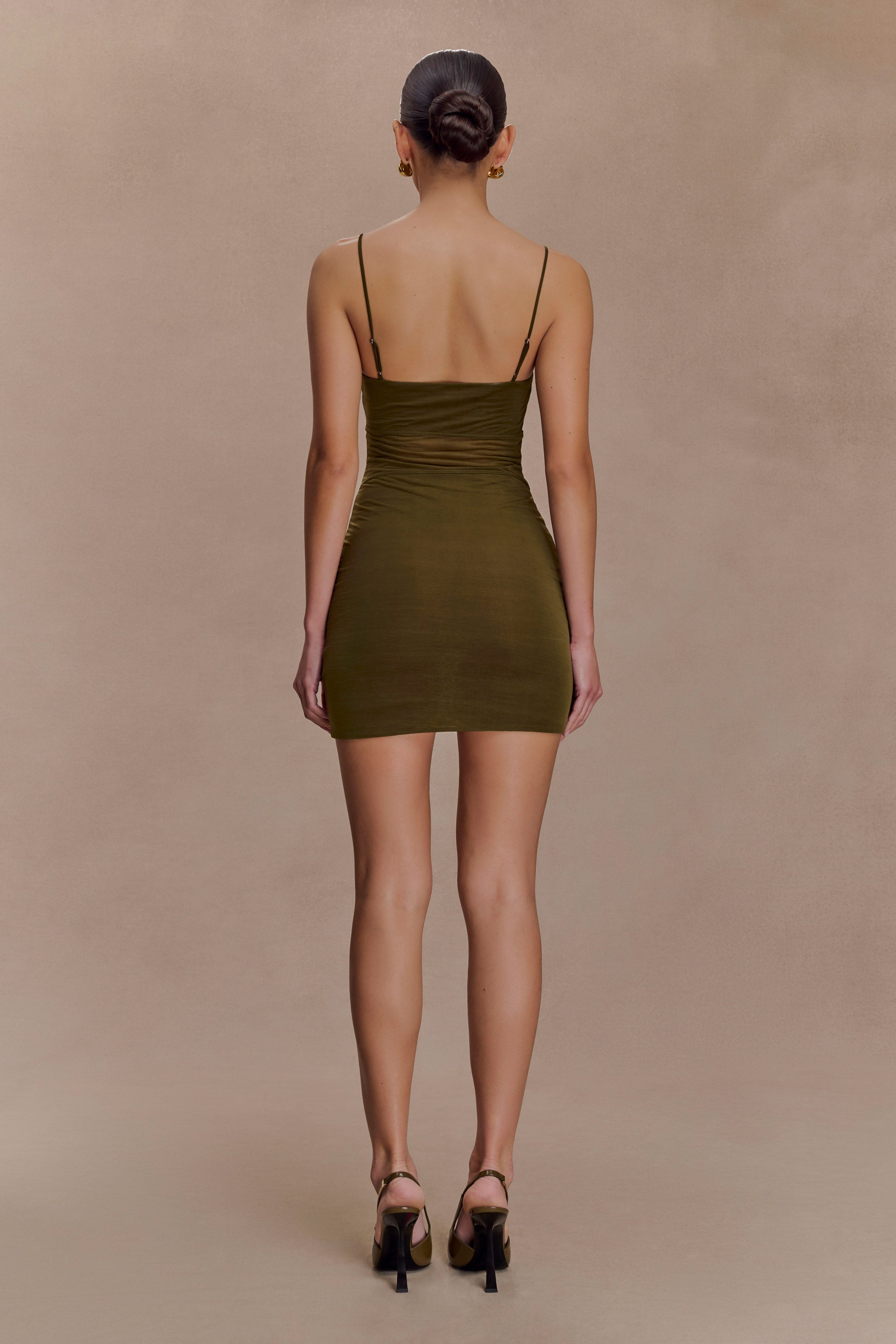 Maryk Mesh Mini Dress