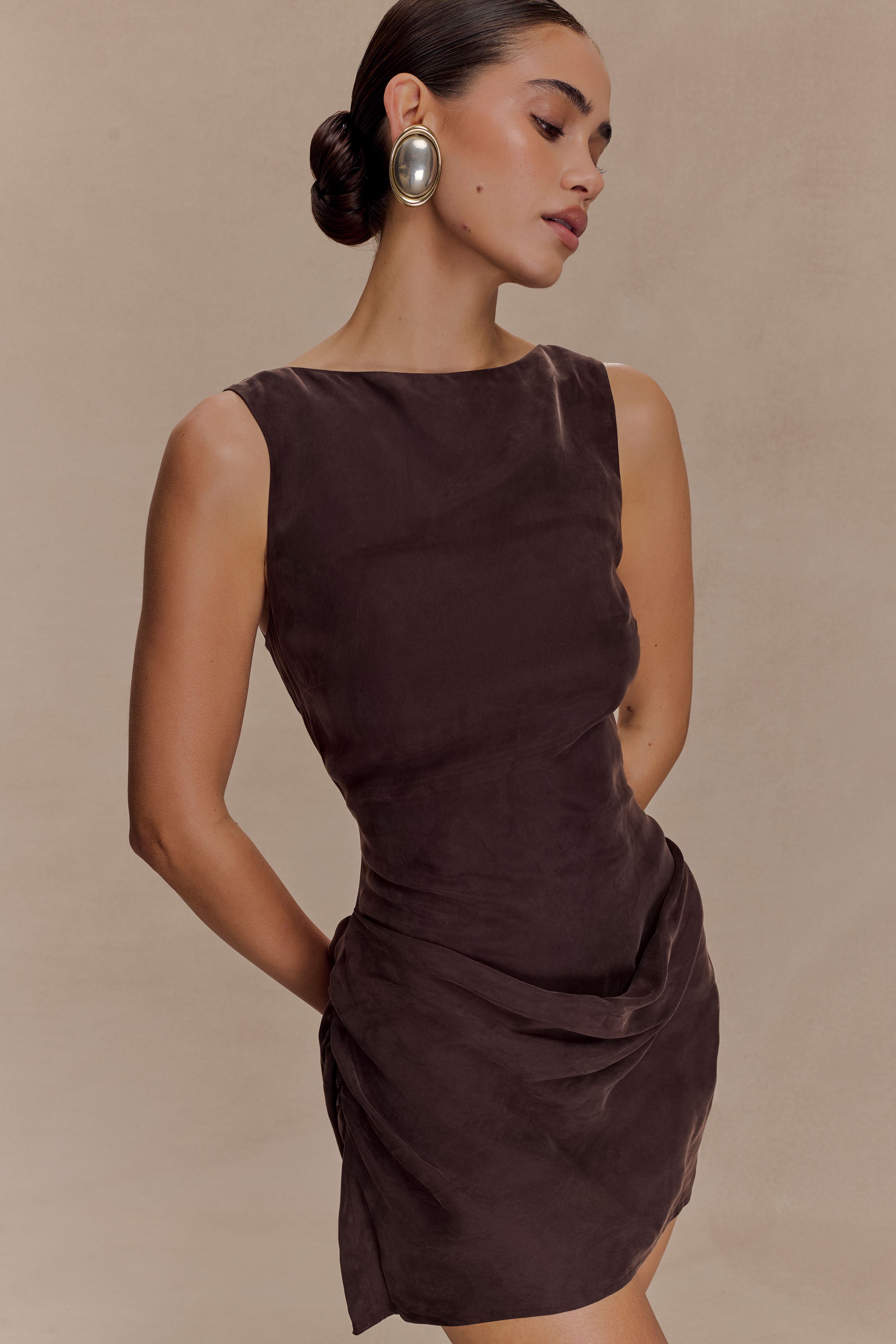 Bexley Draped Mini Dress