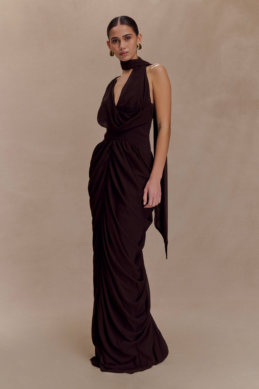 Alex Chiffon Maxi Dress