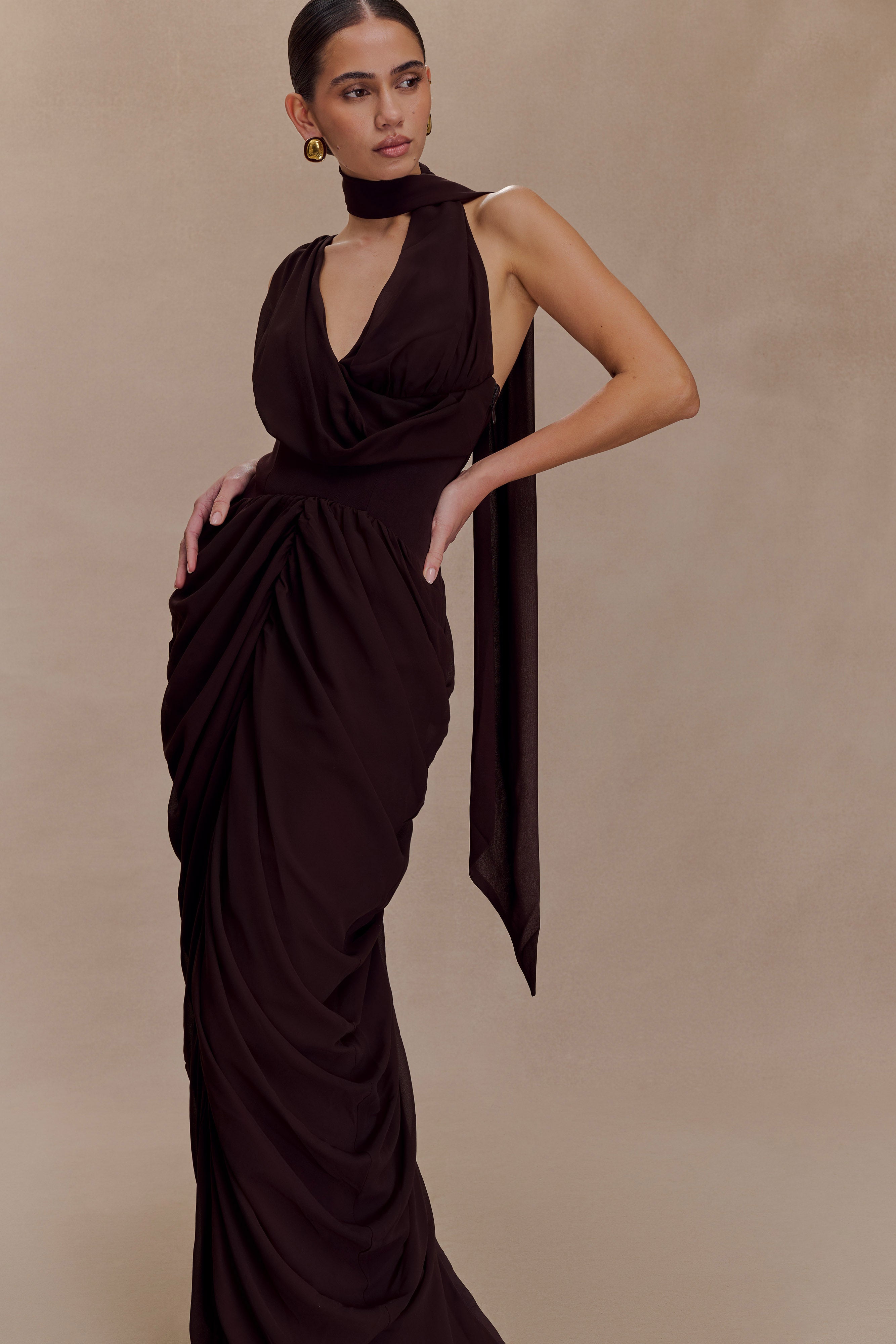 Alex Chiffon Maxi Dress
