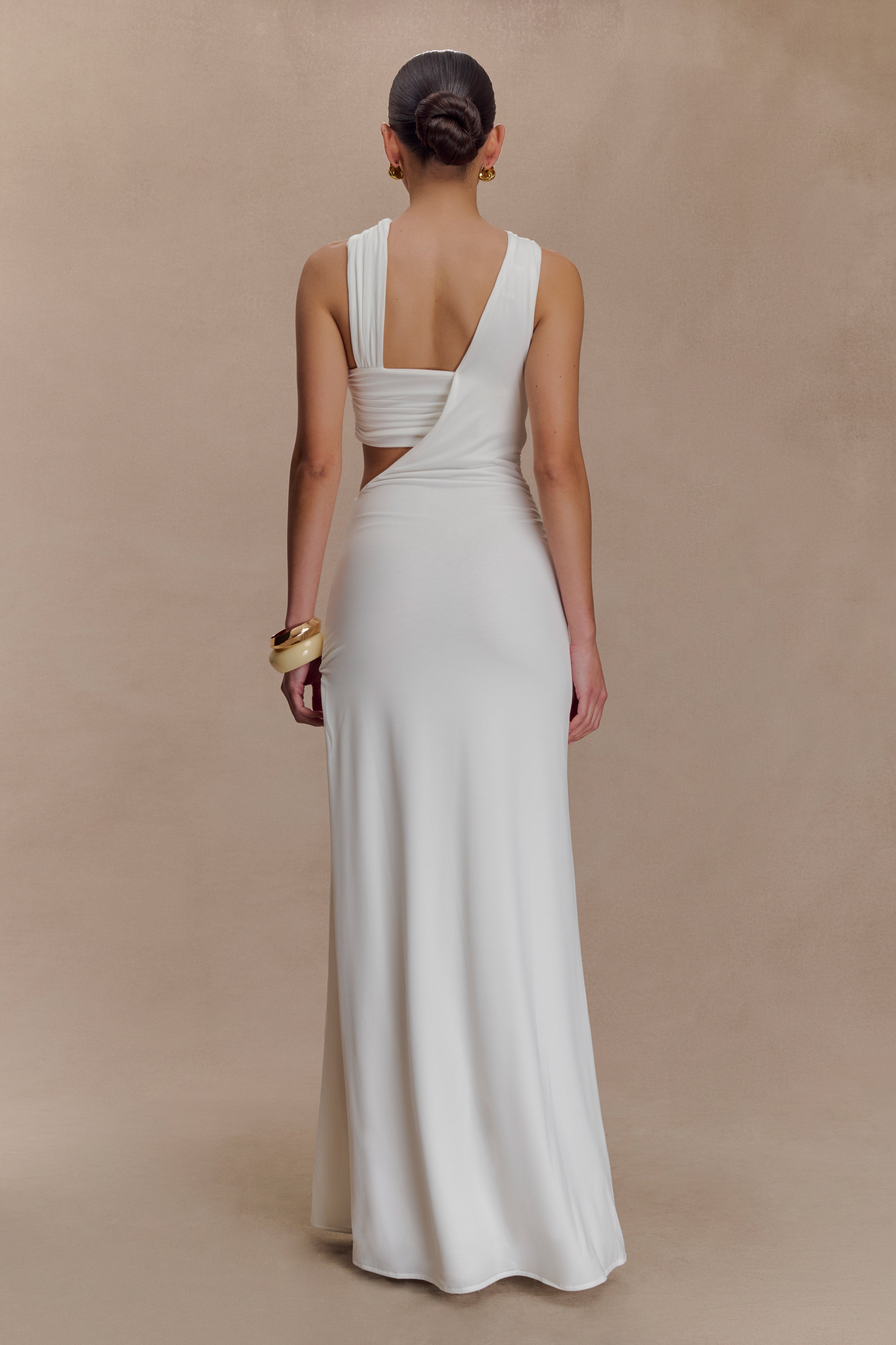Lottie Slinky Maxi Dress With Split