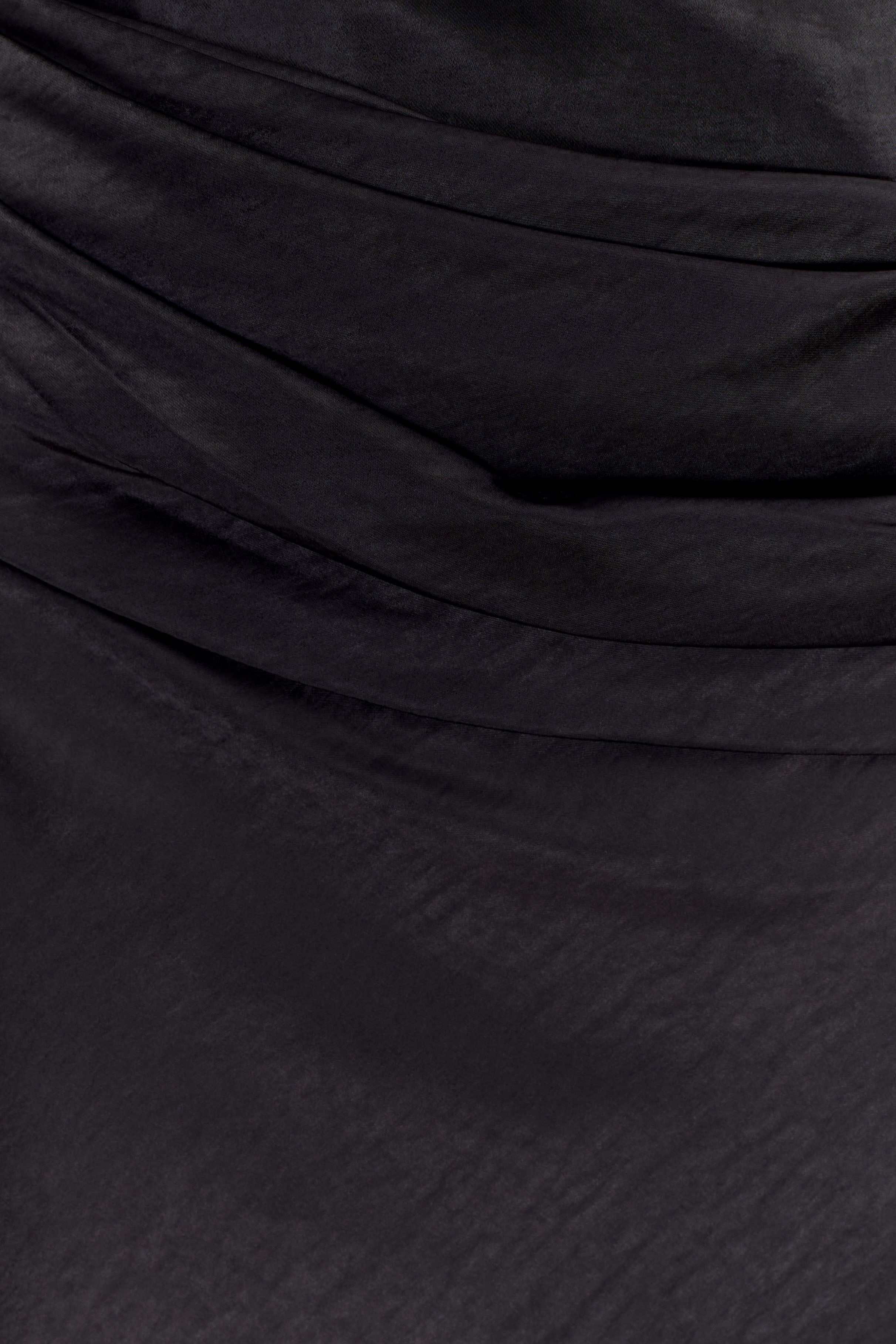 Jasmine Strapless Satin Maxi Dress