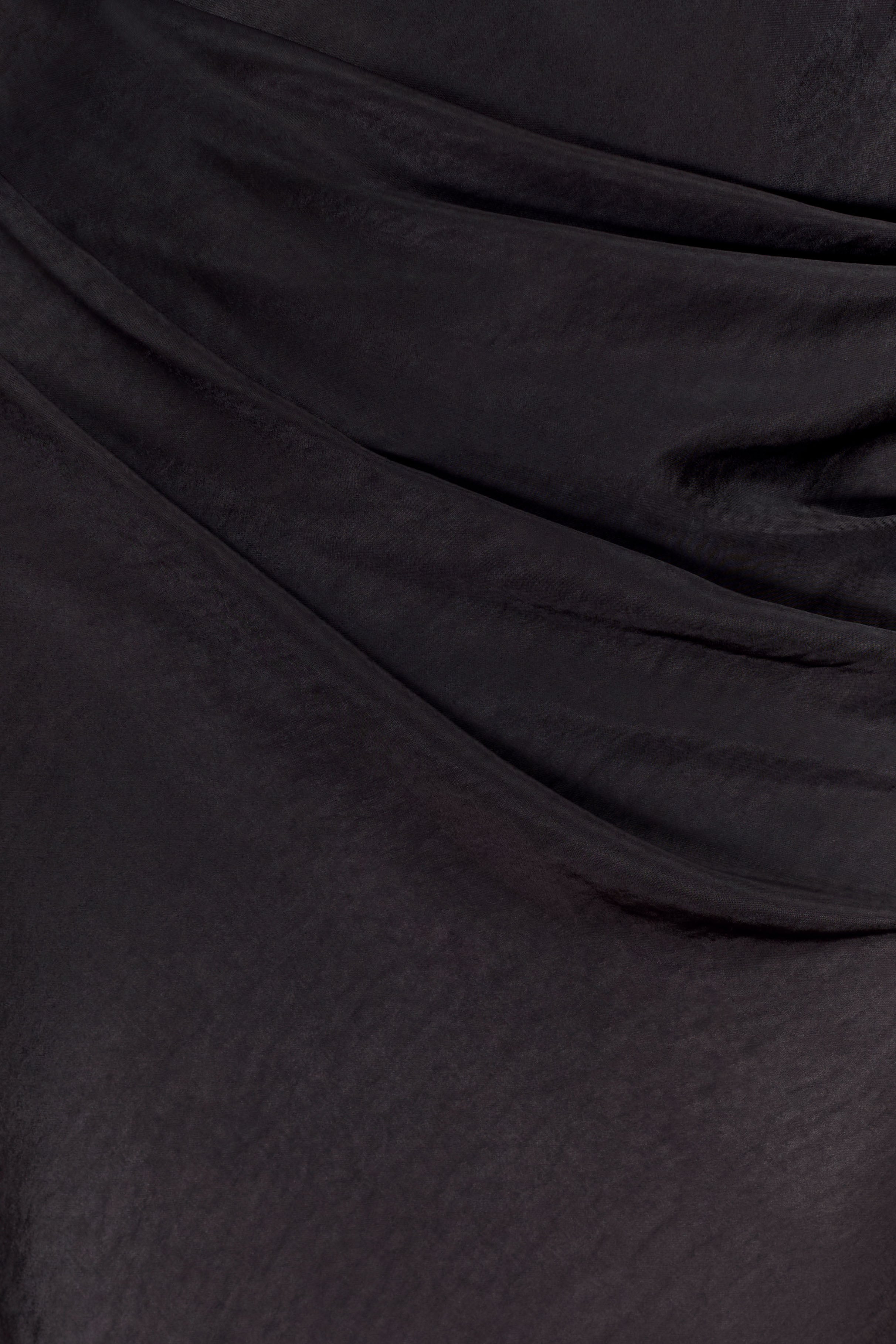 Iris Long Sleeve Satin Maxi Dress