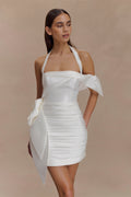 Claudine Taffeta Floral Mini Dress