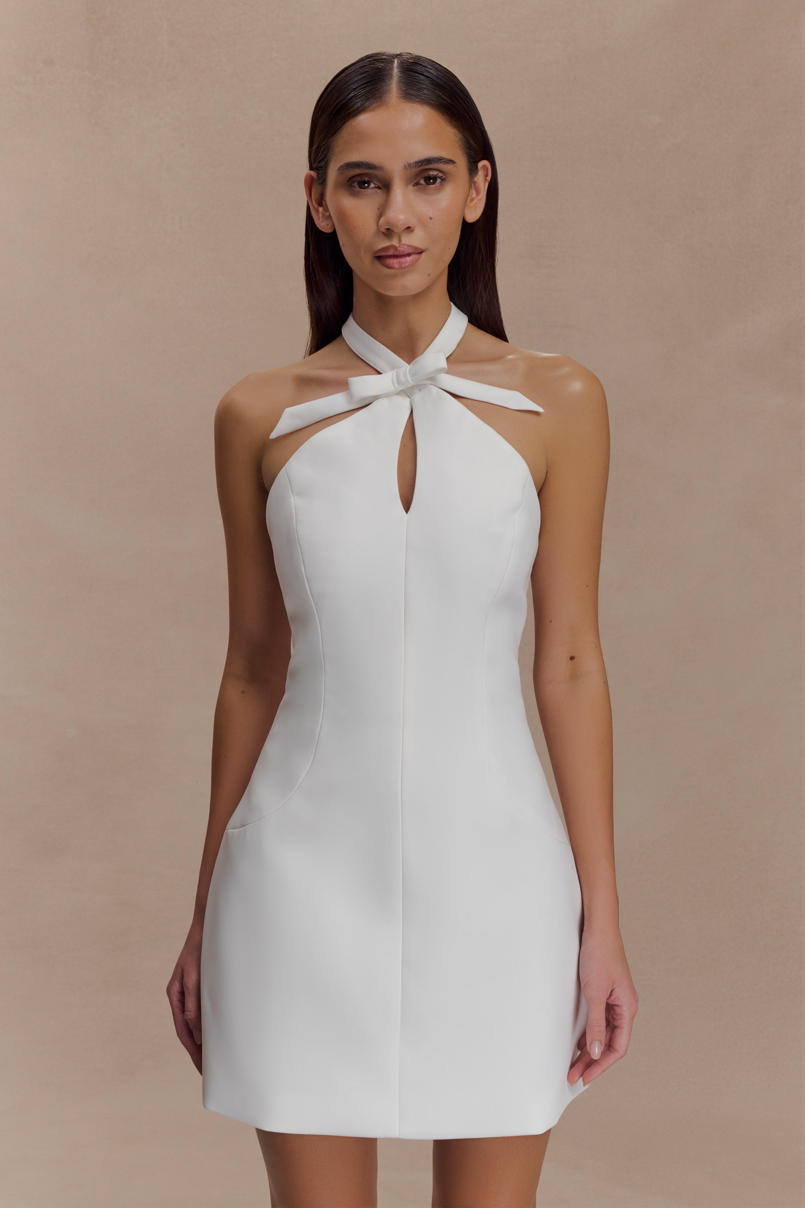 Freya Halter Bow Mini Dress