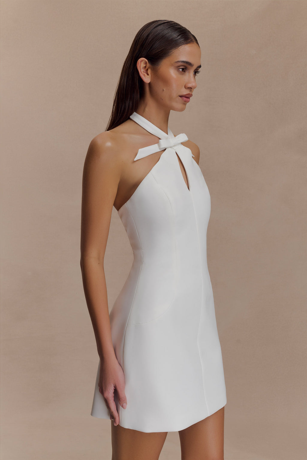 Freya Halter Bow Mini Dress