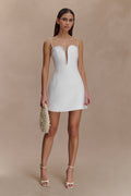Kingsley Beaded Neckline Mini Dress