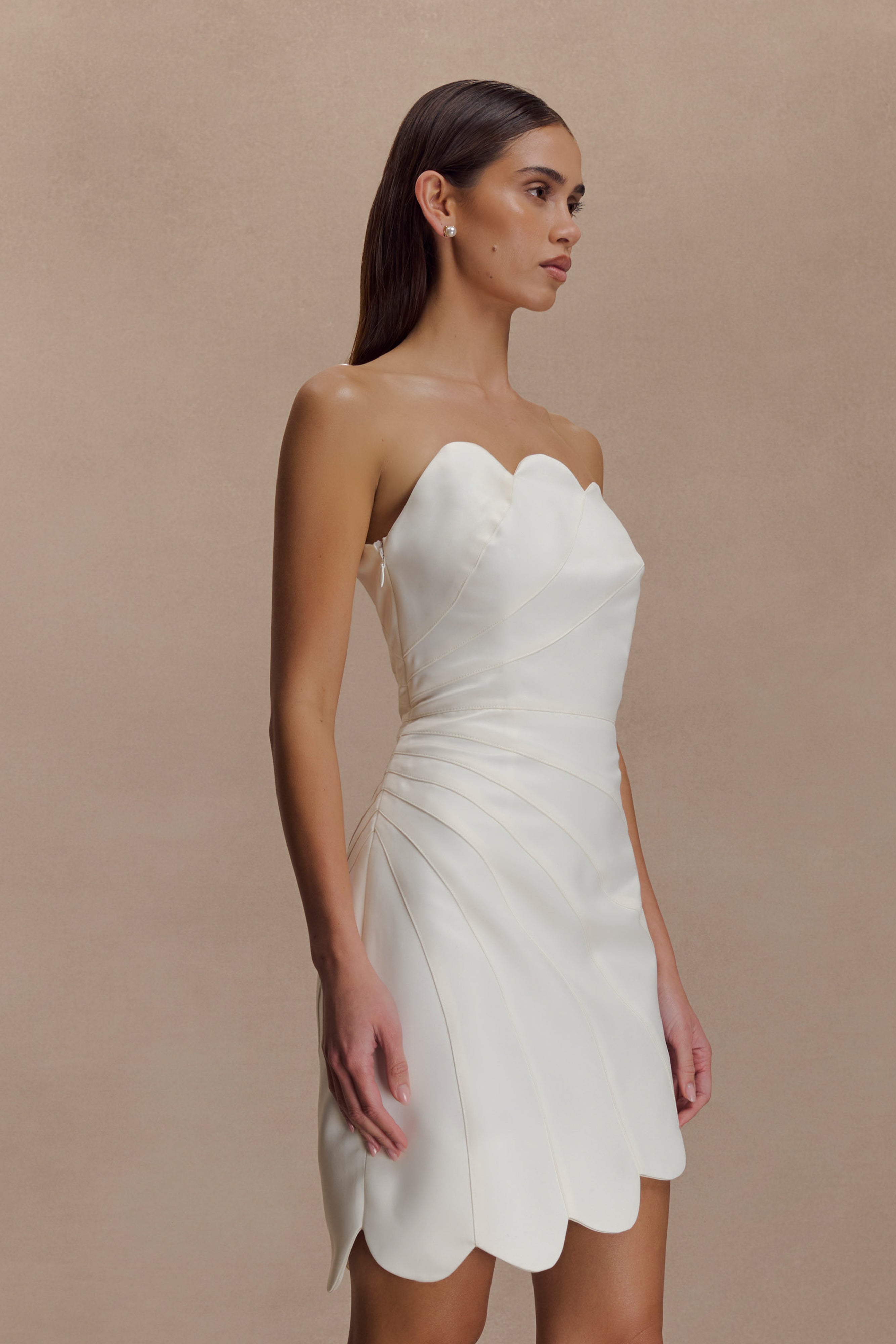 Atenea Satin Mini Dress