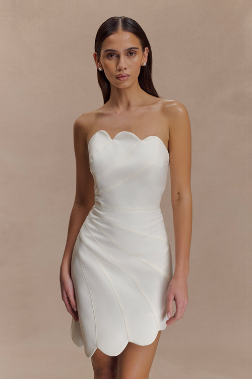 Atenea Satin Mini Dress