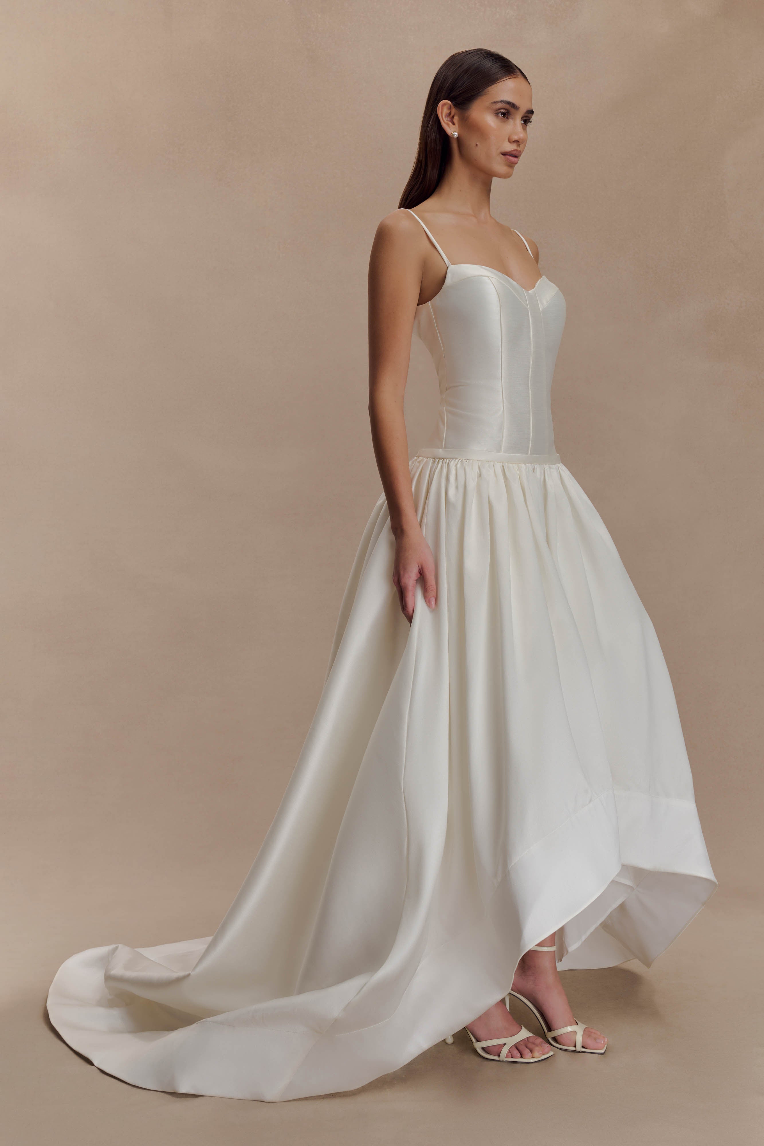 Carol Taffeta Maxi Gown