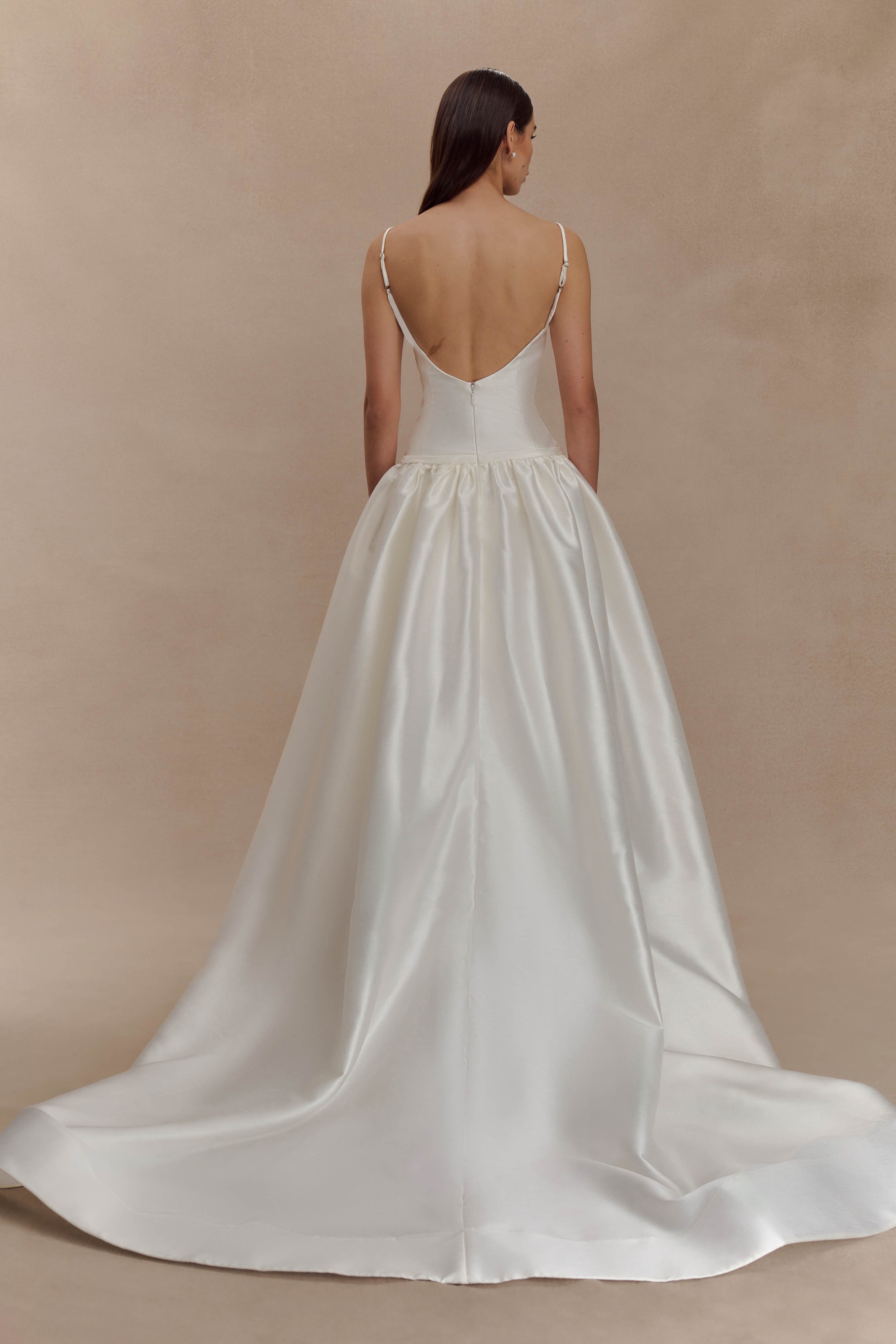 Carol Taffeta Maxi Gown